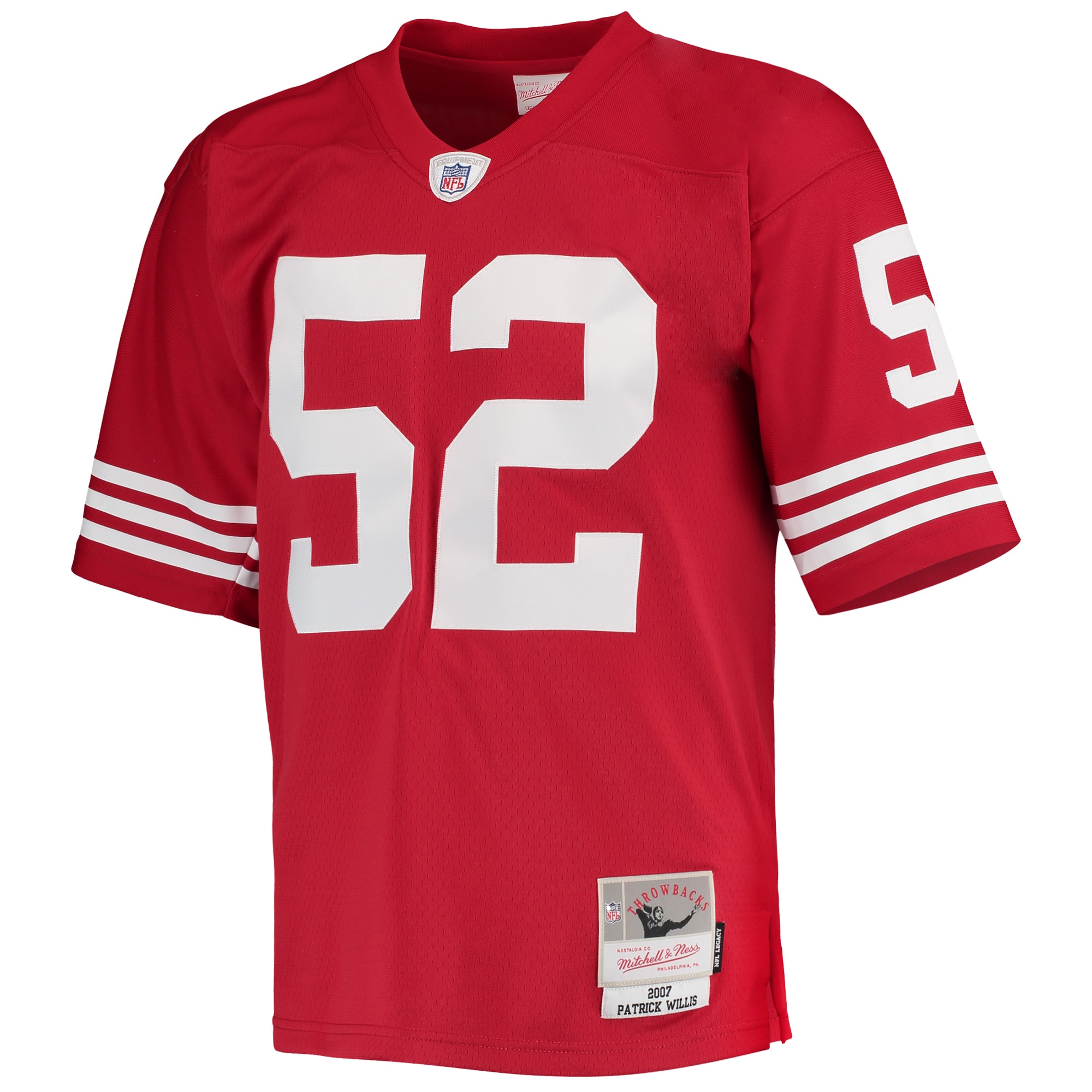 Patrick Willis San Francisco 49ers Mitchell & Ness 2007 Legacy Replica Jersey - Scarlet
