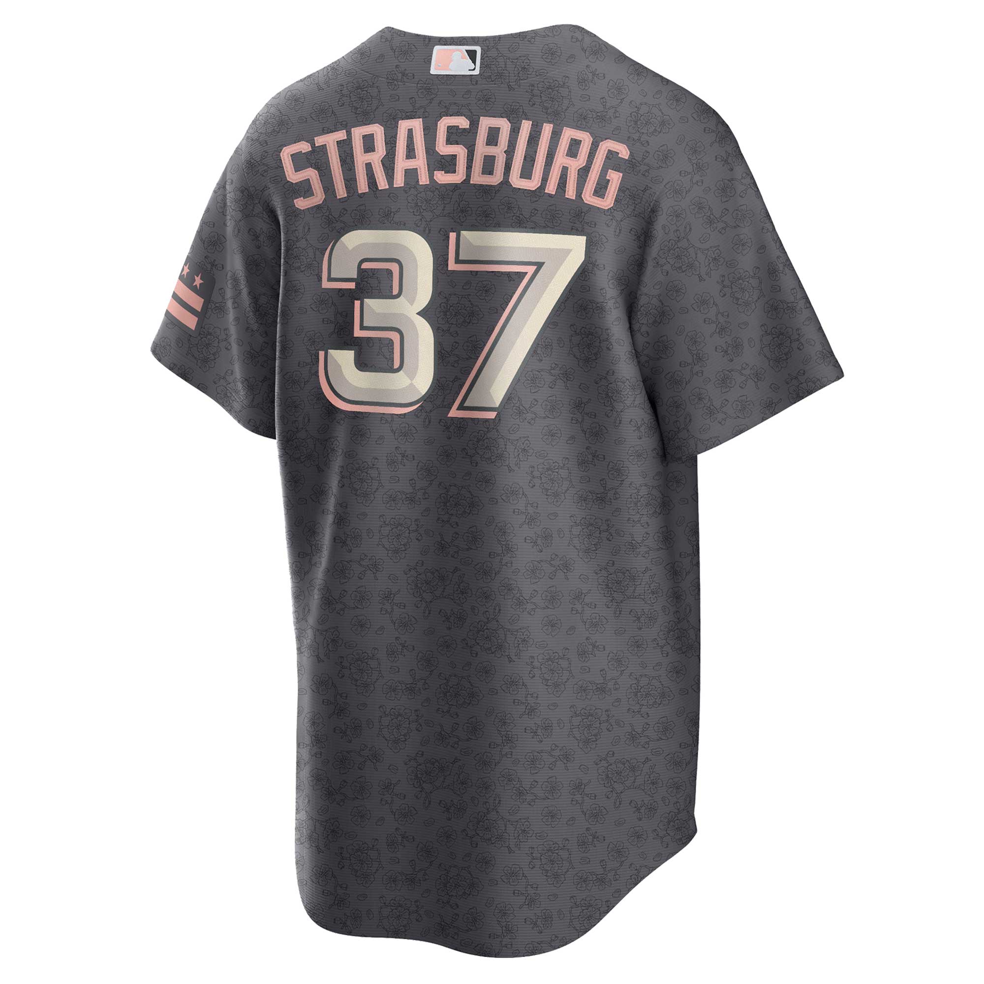 Stephen Strasburg Washington NationalsCity Connect Replica Player Jersey - Gray