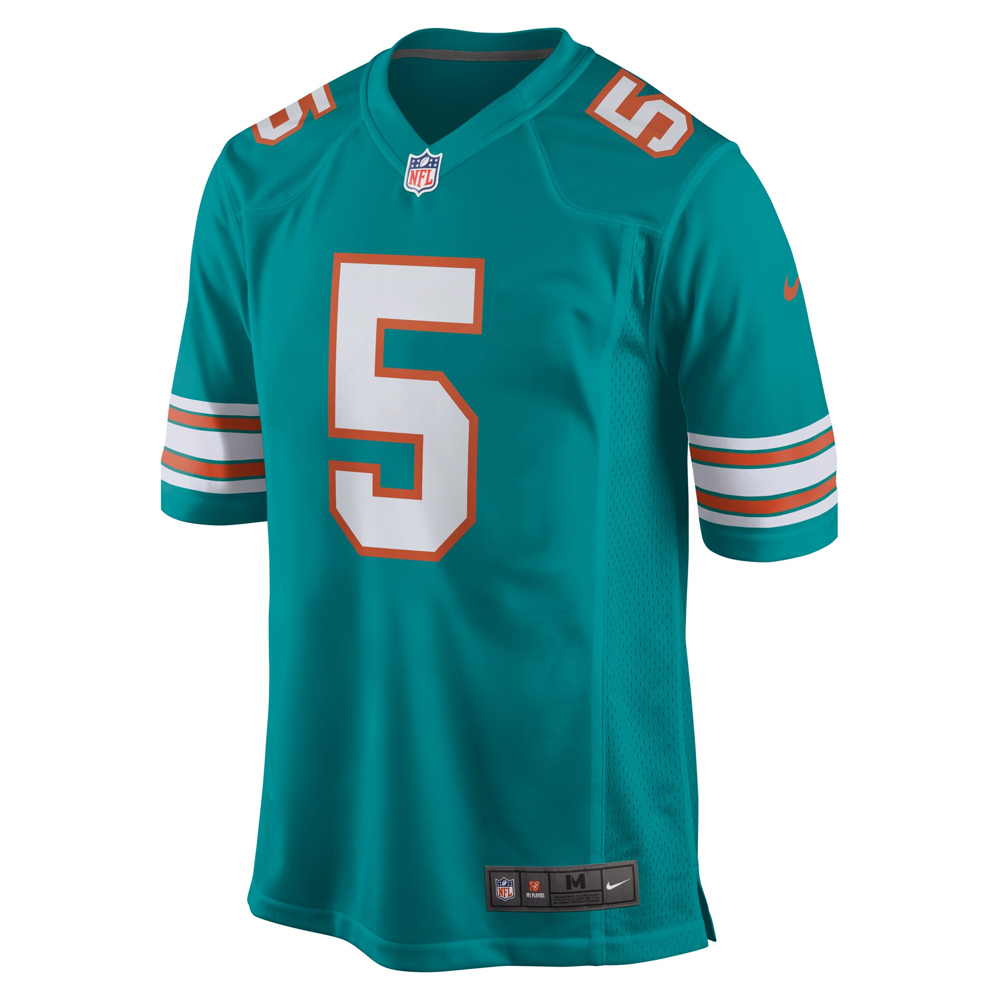 Jalen Ramsey Miami DolphinsAlternate Game Jersey - Aqua
