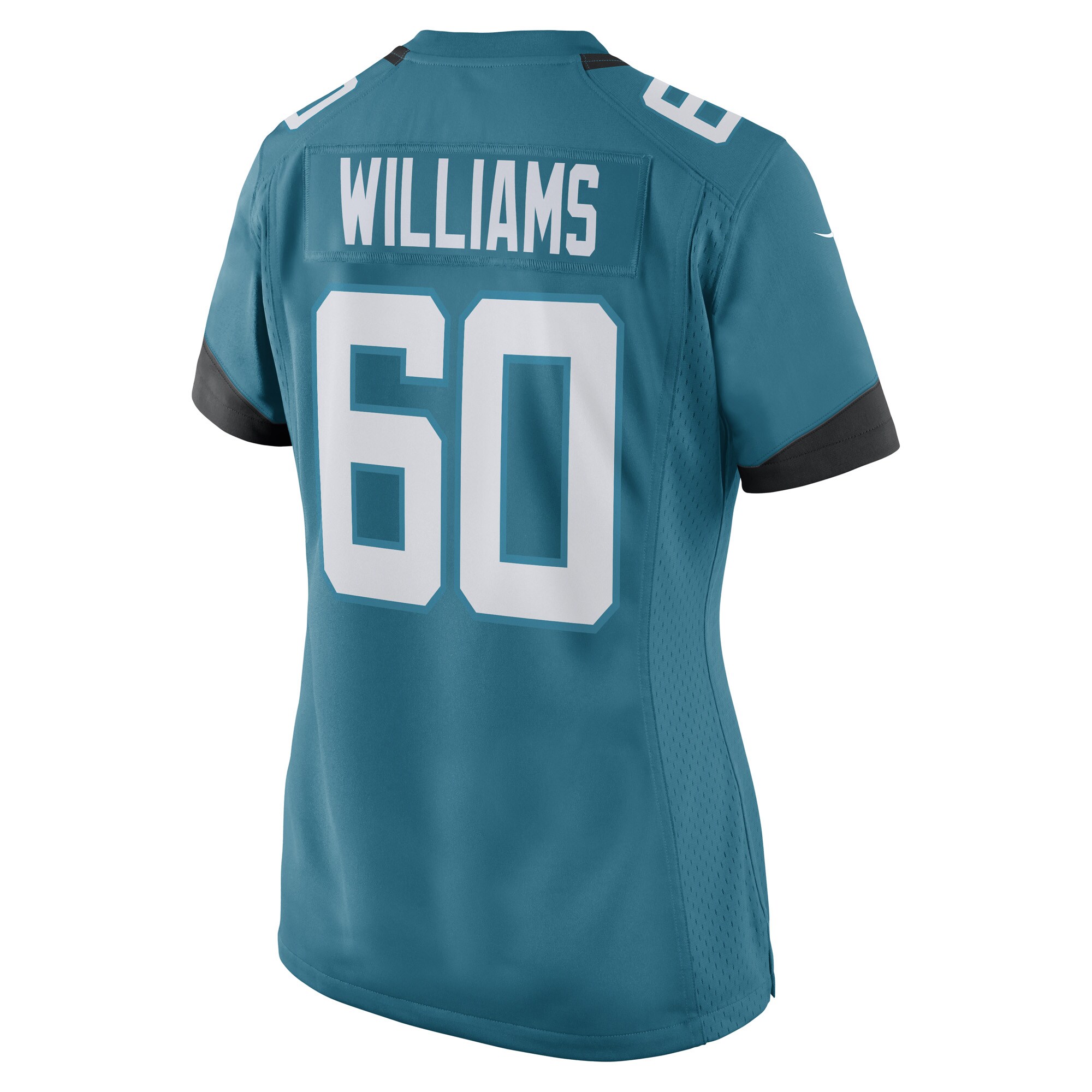 Darryl Williams Jacksonville Jaguars Women's Game Player Jersey - Teal
