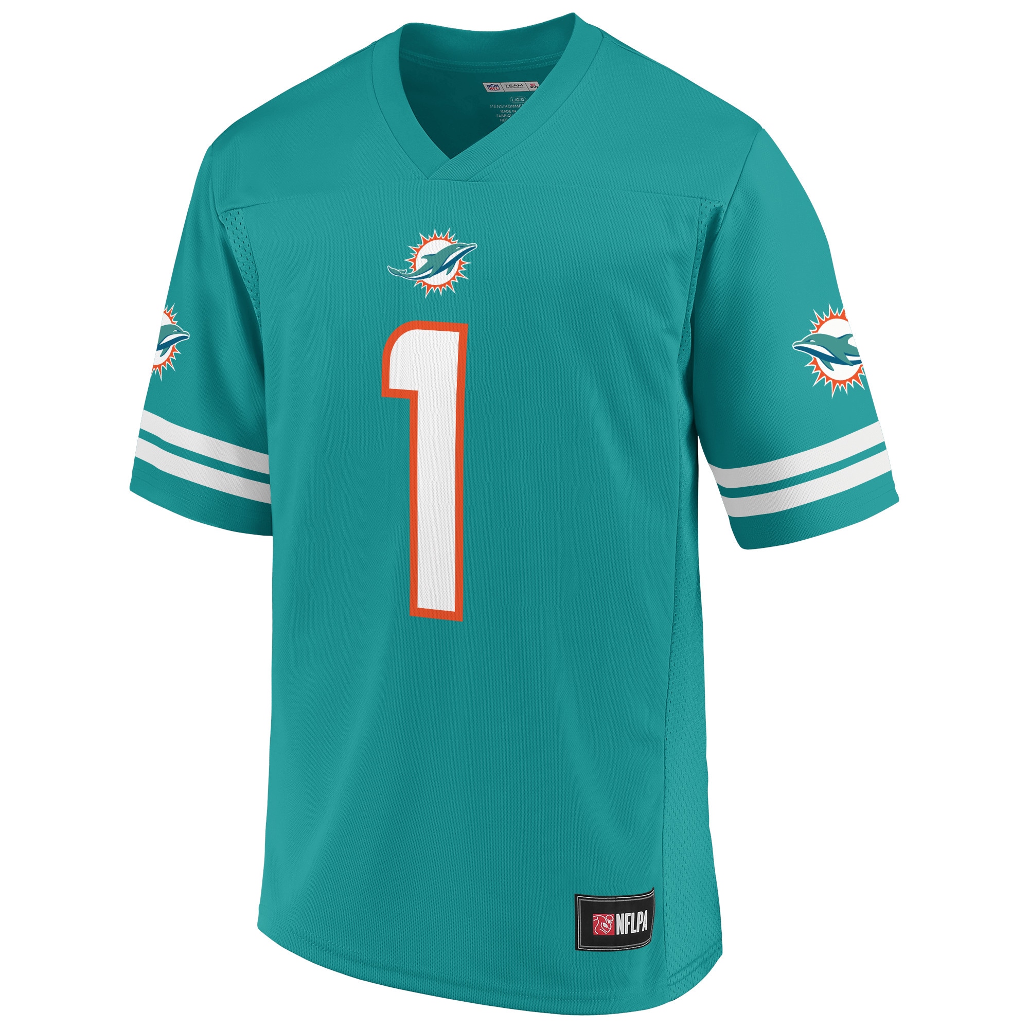 Men's Tua Tagovailoa Aqua Miami Dolphins Mass Player Jersey