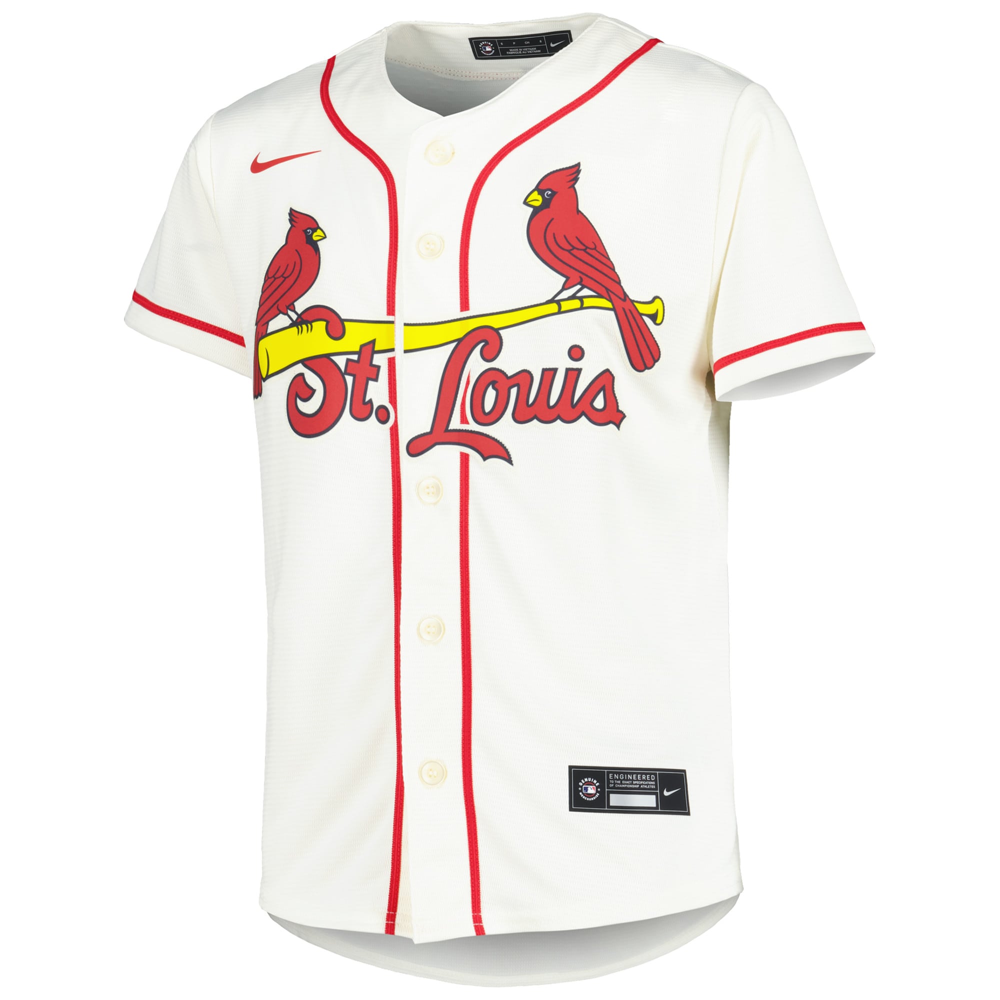 Nolan Arenado St. Louis CardinalsYouth Alternate Replica Player Jersey - Cream