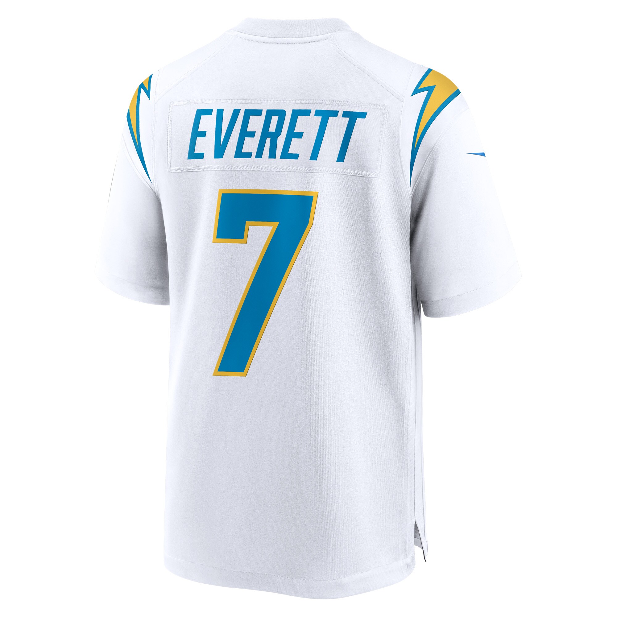 Gerald Everett Los Angeles ChargersGame Player Jersey - White