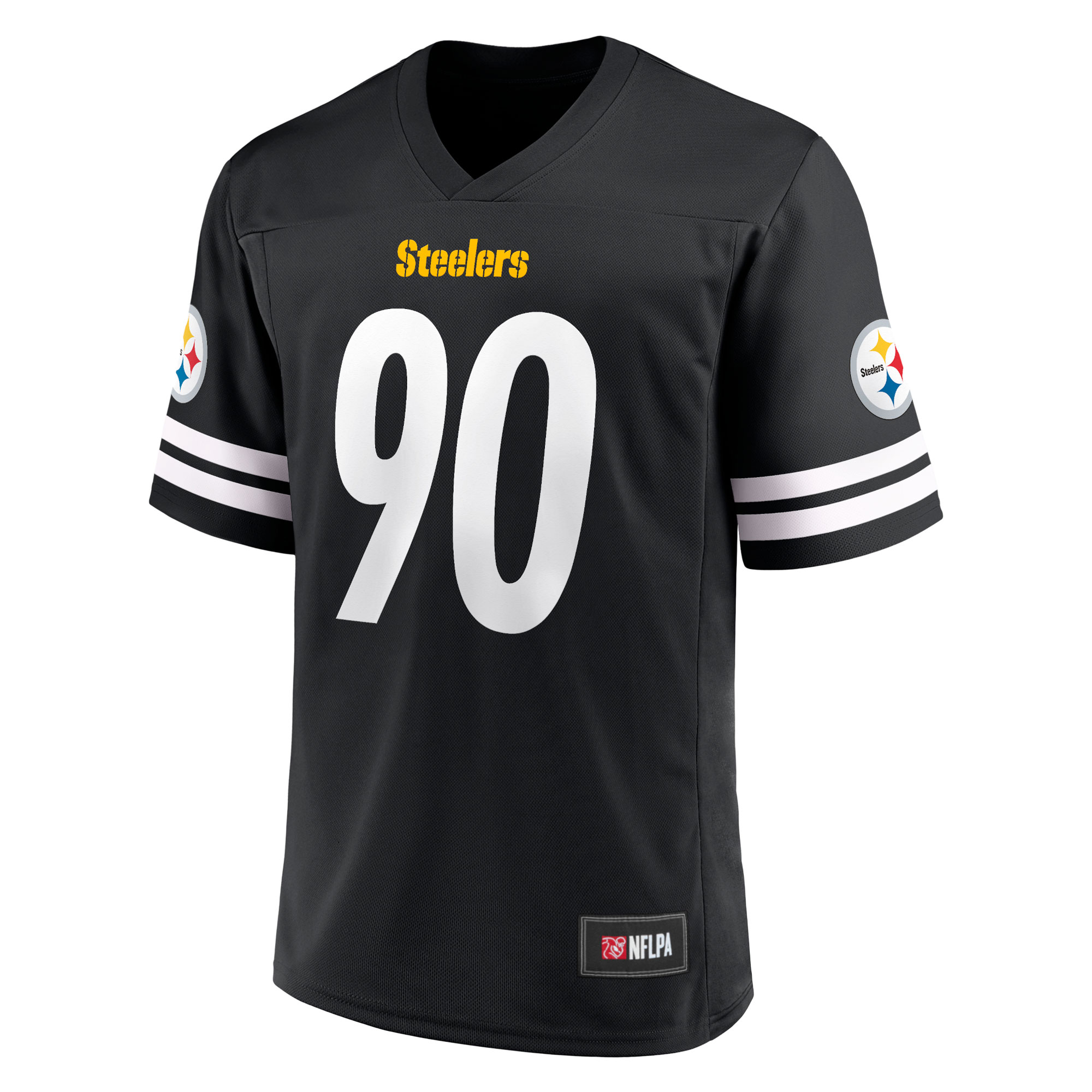 Men's T.J. Watt Black Pittsburgh Steelers Replica Player Jersey