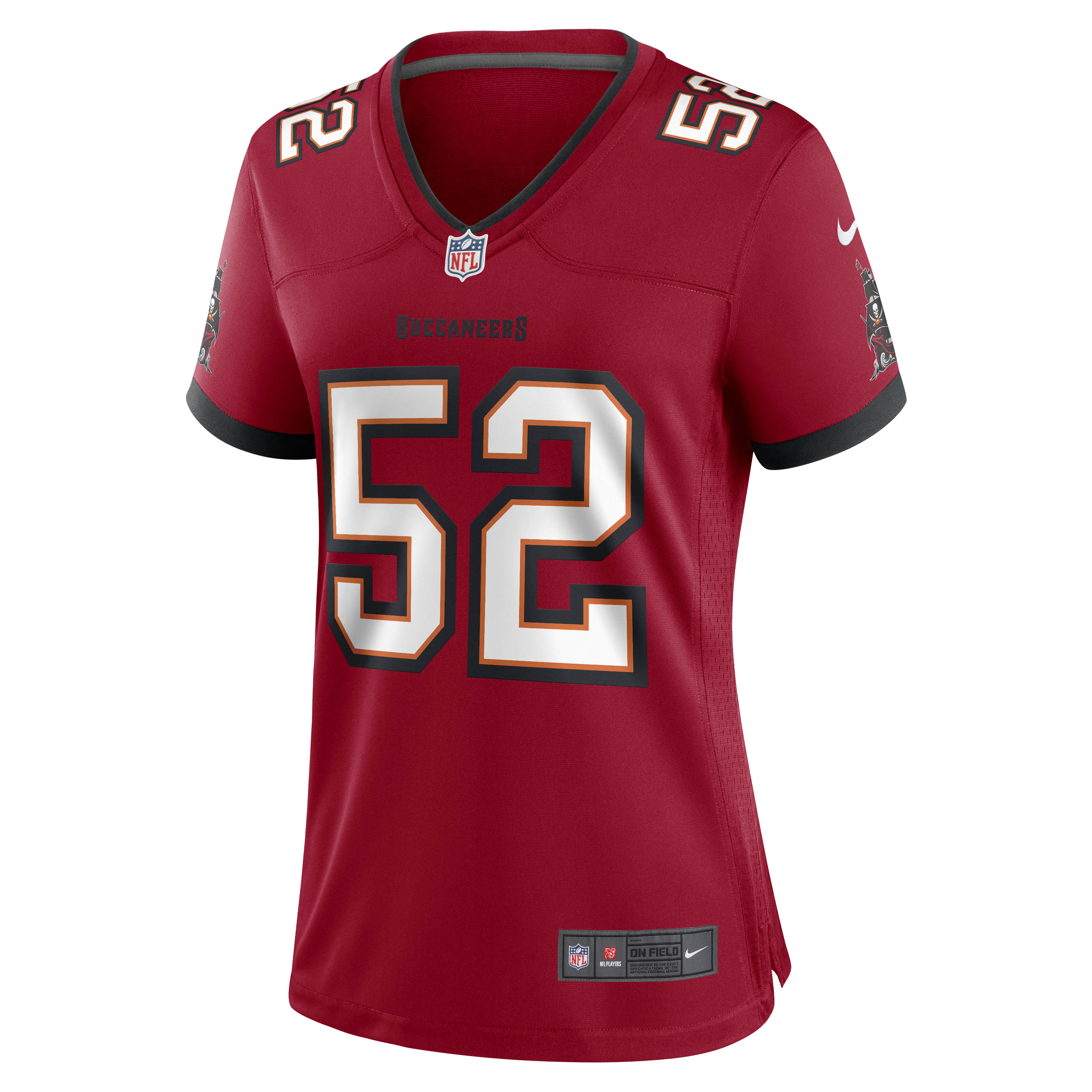 K.J. Britt Tampa Bay Buccaneers Women's Game Jersey - Red