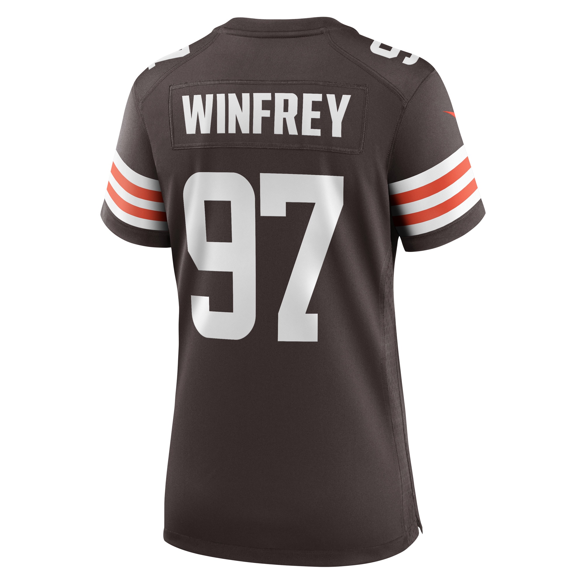 Perrion Winfrey Cleveland Browns Women's Game Player Jersey - Brown