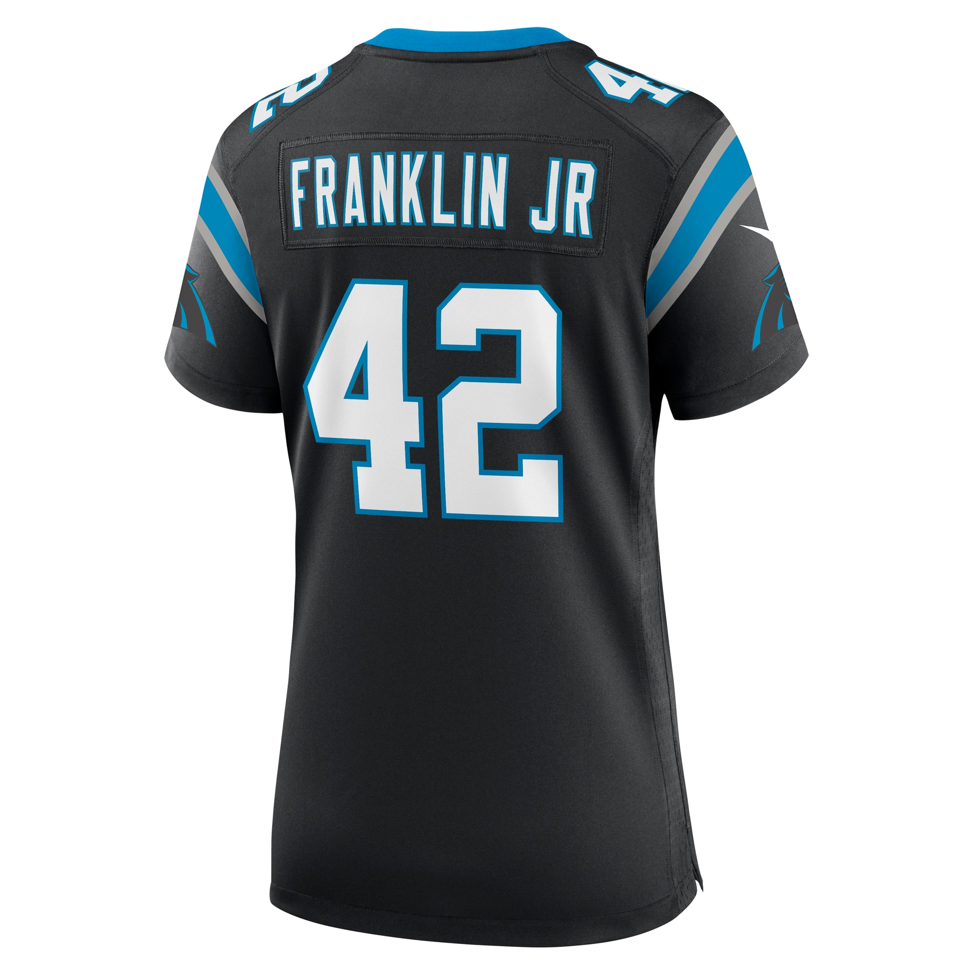 Sam Franklin Jr. Carolina Panthers Women's Team Game Jersey - Black