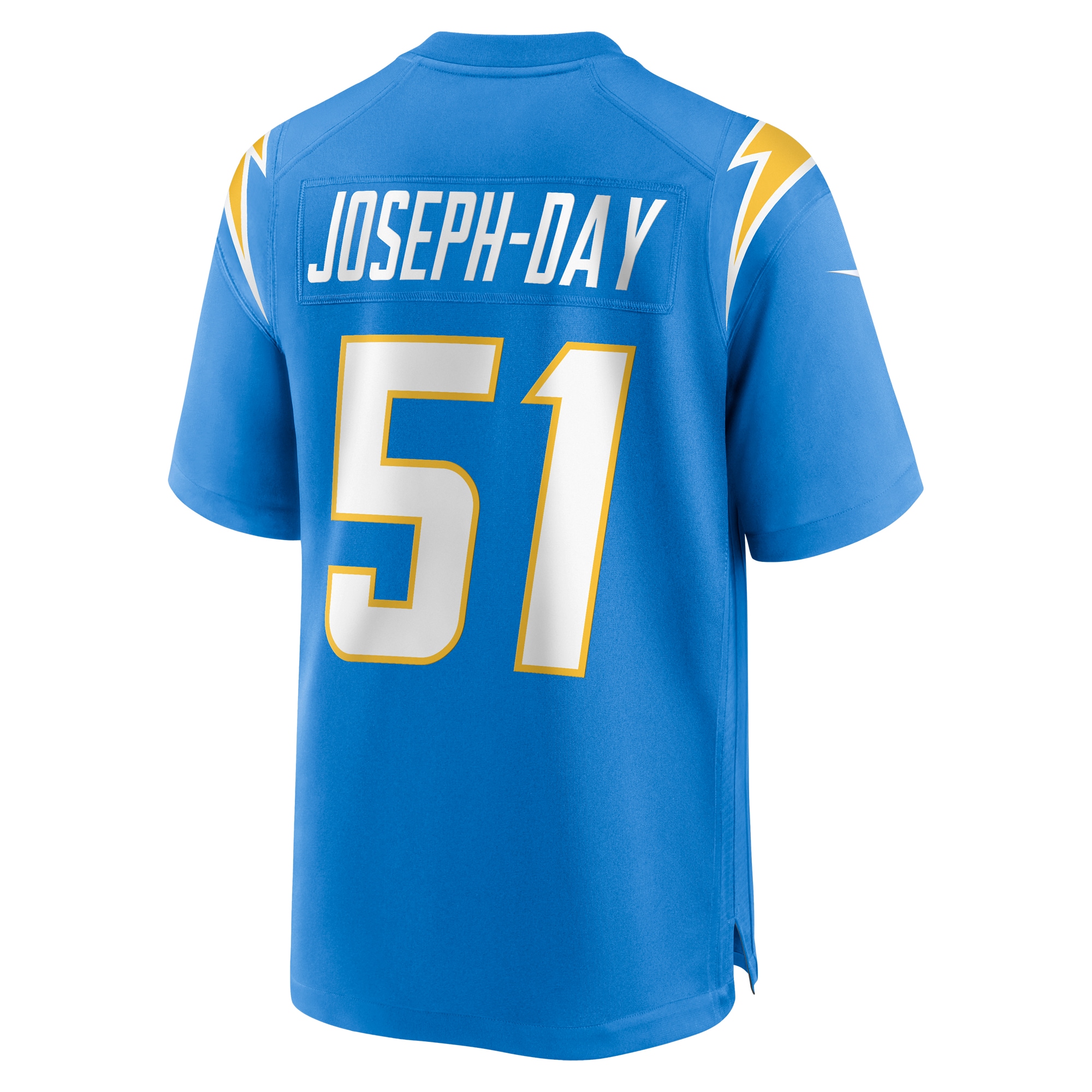 Sebastian Joseph-Day Los Angeles ChargersGame Player Jersey - Powder Blue