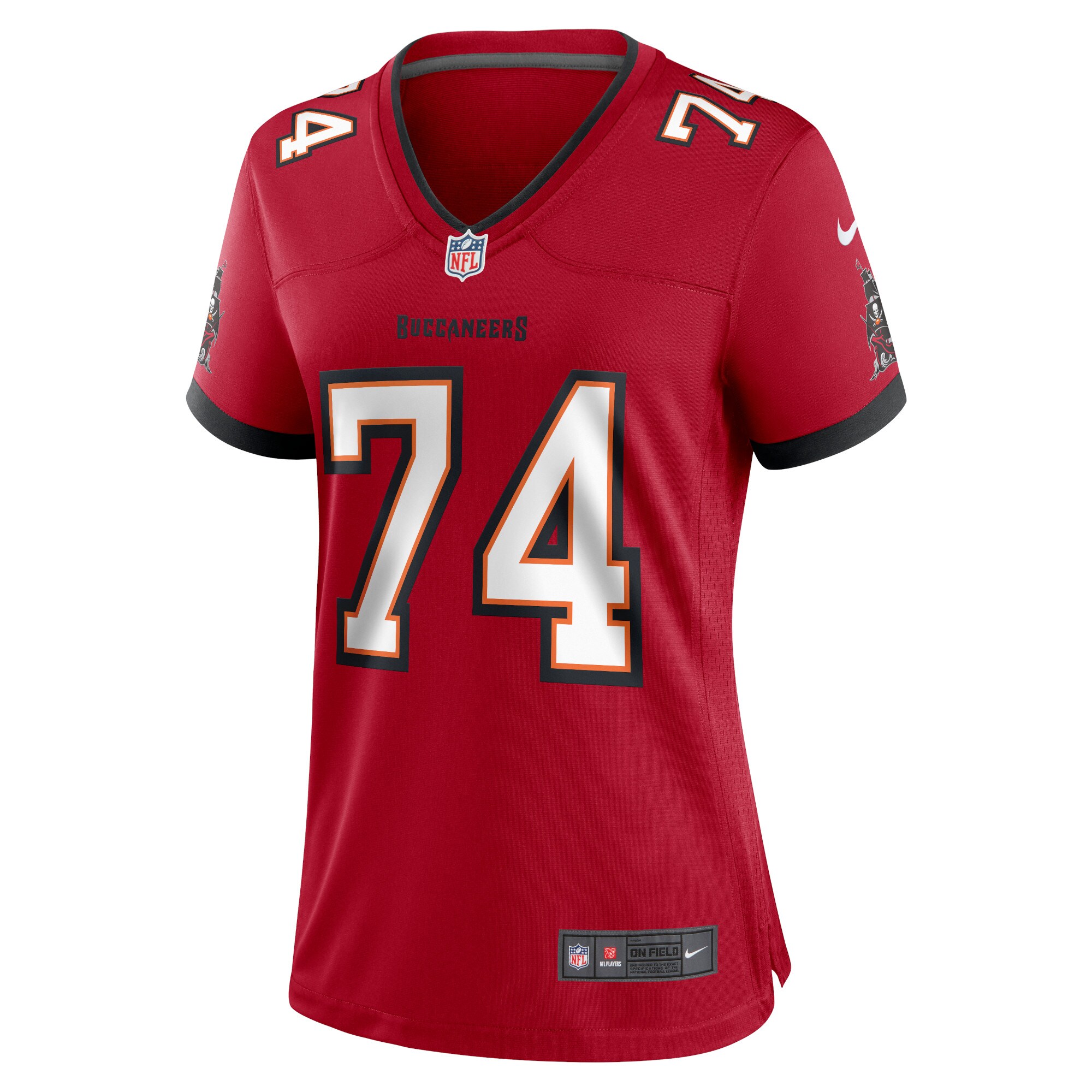 Grant Hermanns Tampa Bay Buccaneers Women's Home Game Player Jersey - Red