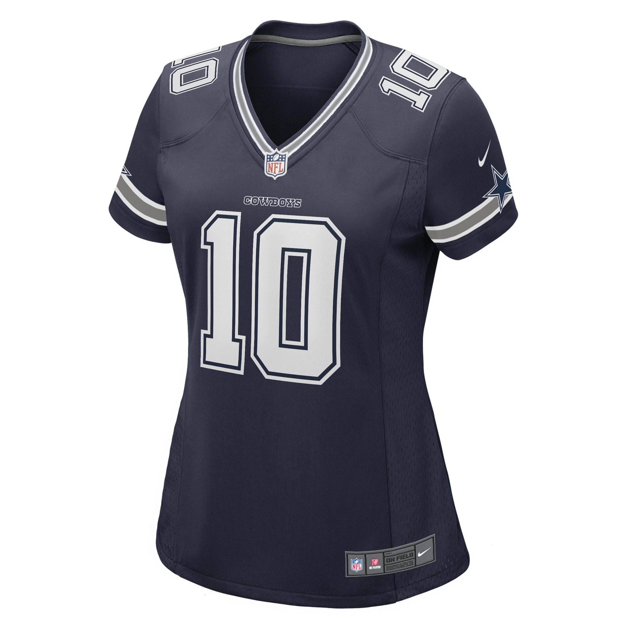 Cooper Rush Dallas Cowboys Women's Game Player Jersey - Navy
