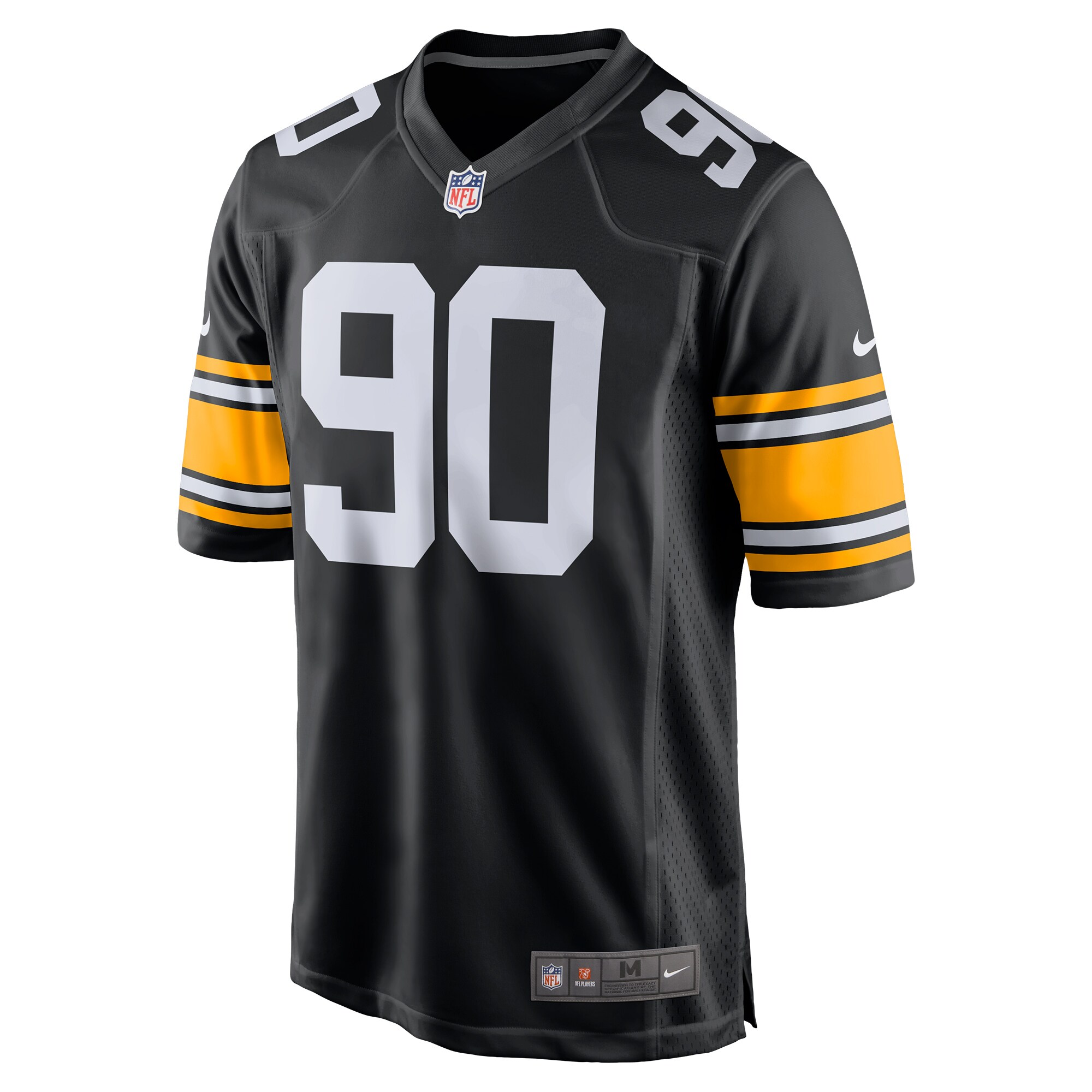 T.J. Watt Pittsburgh SteelersYouth Alternate Game Jersey - Black