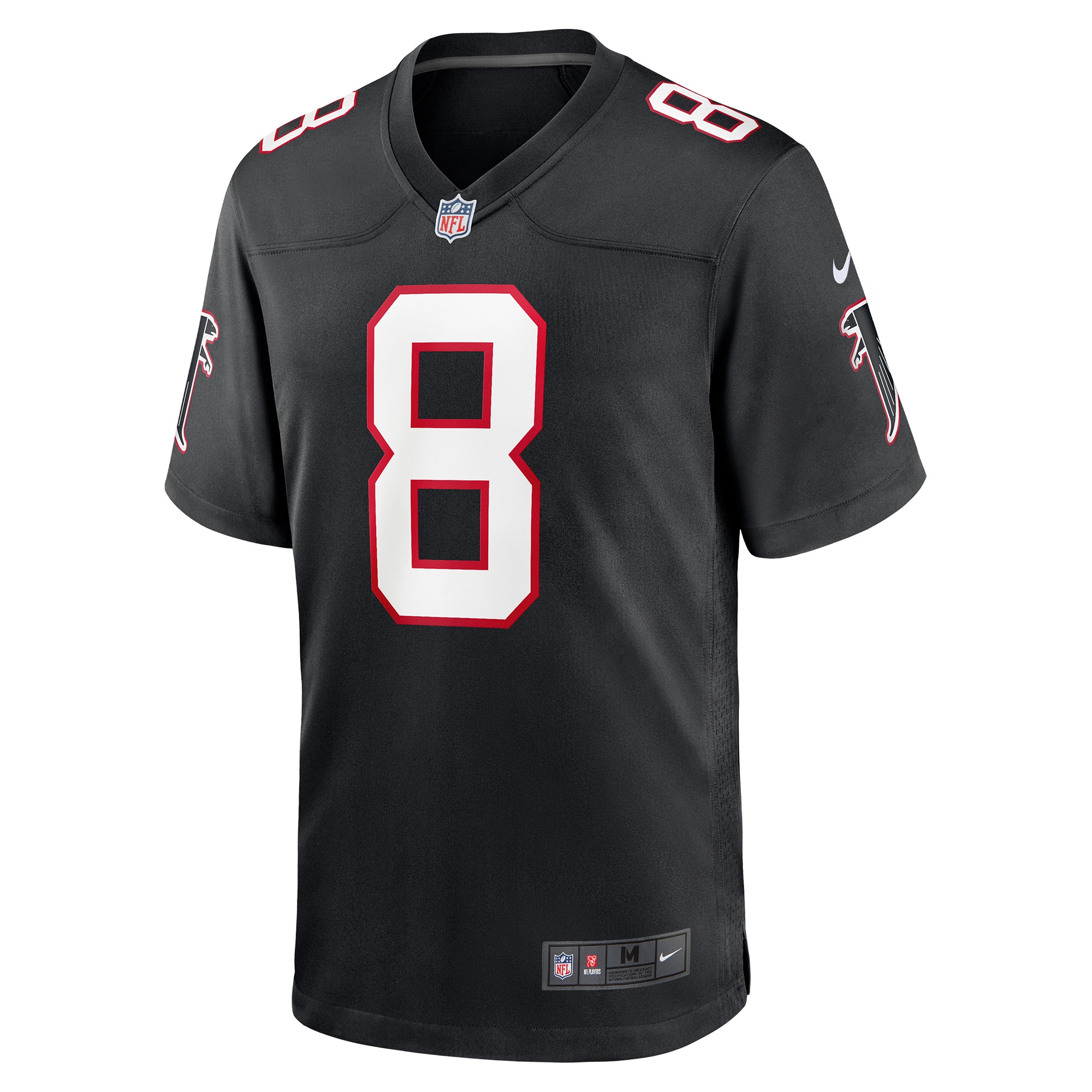 Kyle Pitts Atlanta FalconsPlayer Game Jersey - Black