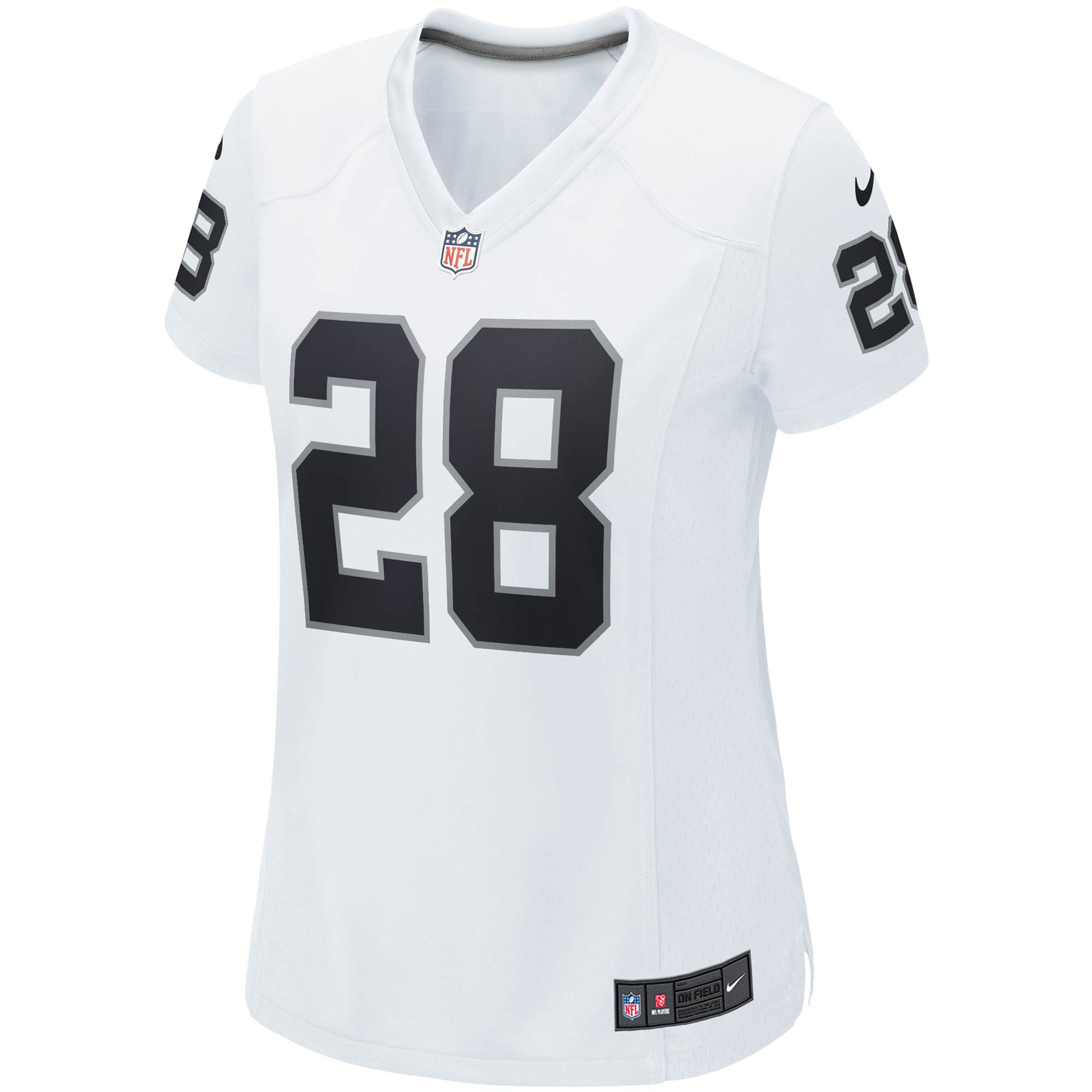 Josh Jacobs Las Vegas Raiders Women's Player Game Team Jersey - White