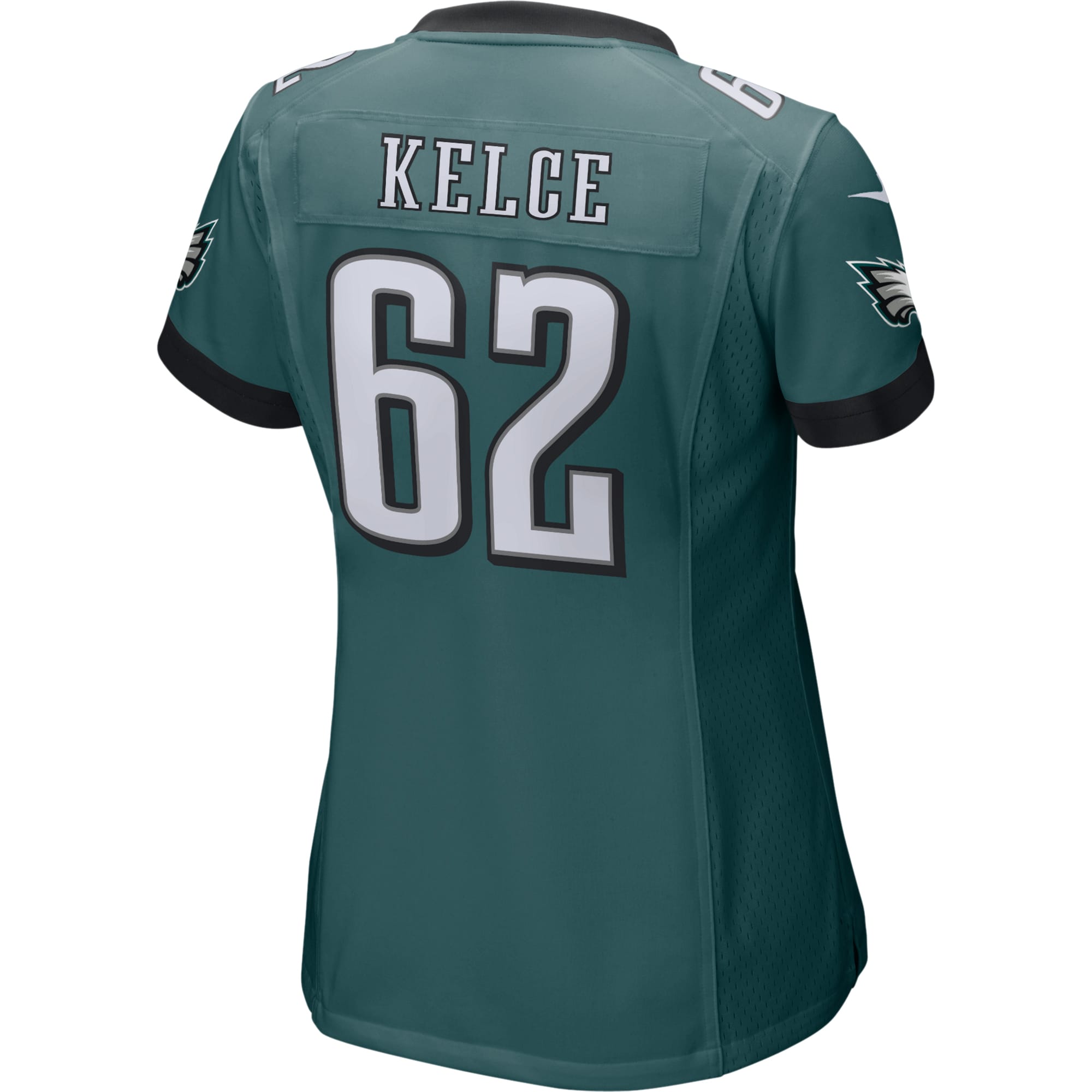 Jason Kelce Philadelphia Eagles Women's Game Jersey - Midnight Green