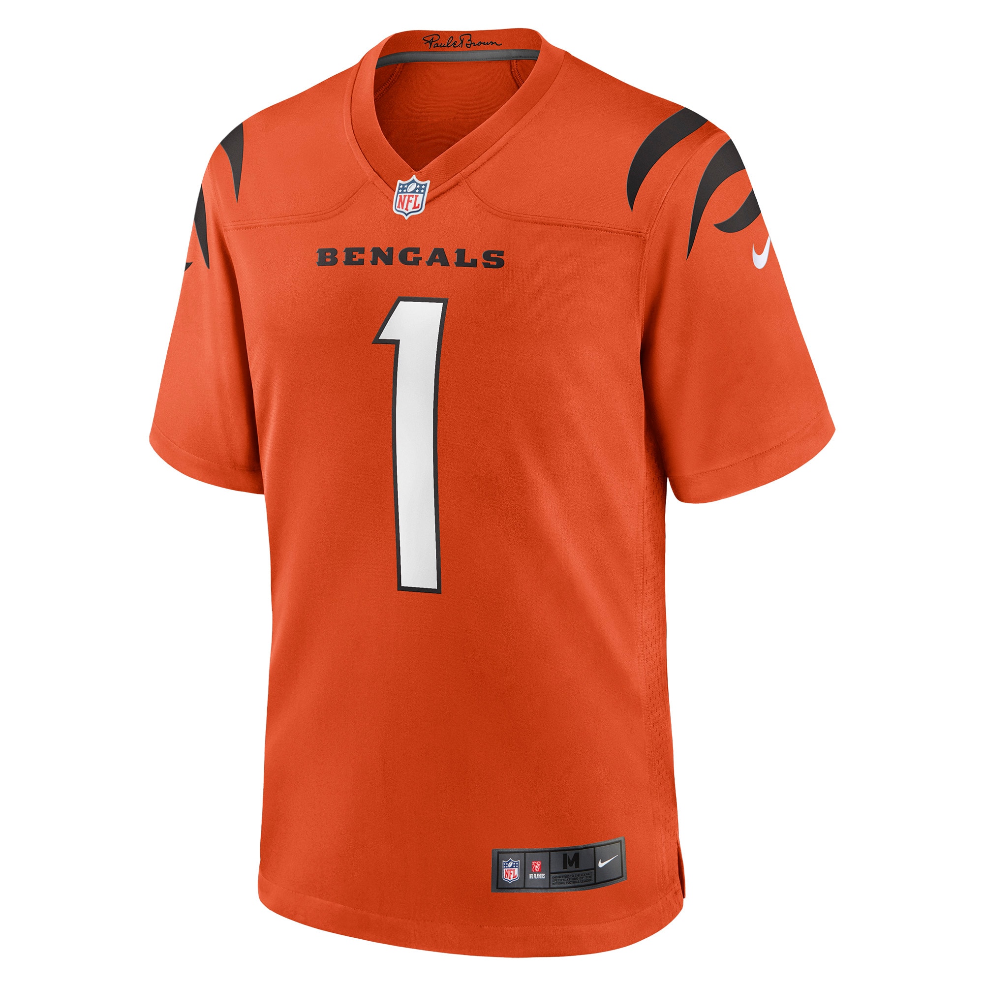 Ja'Marr Chase Cincinnati BengalsGame Jersey - Orange