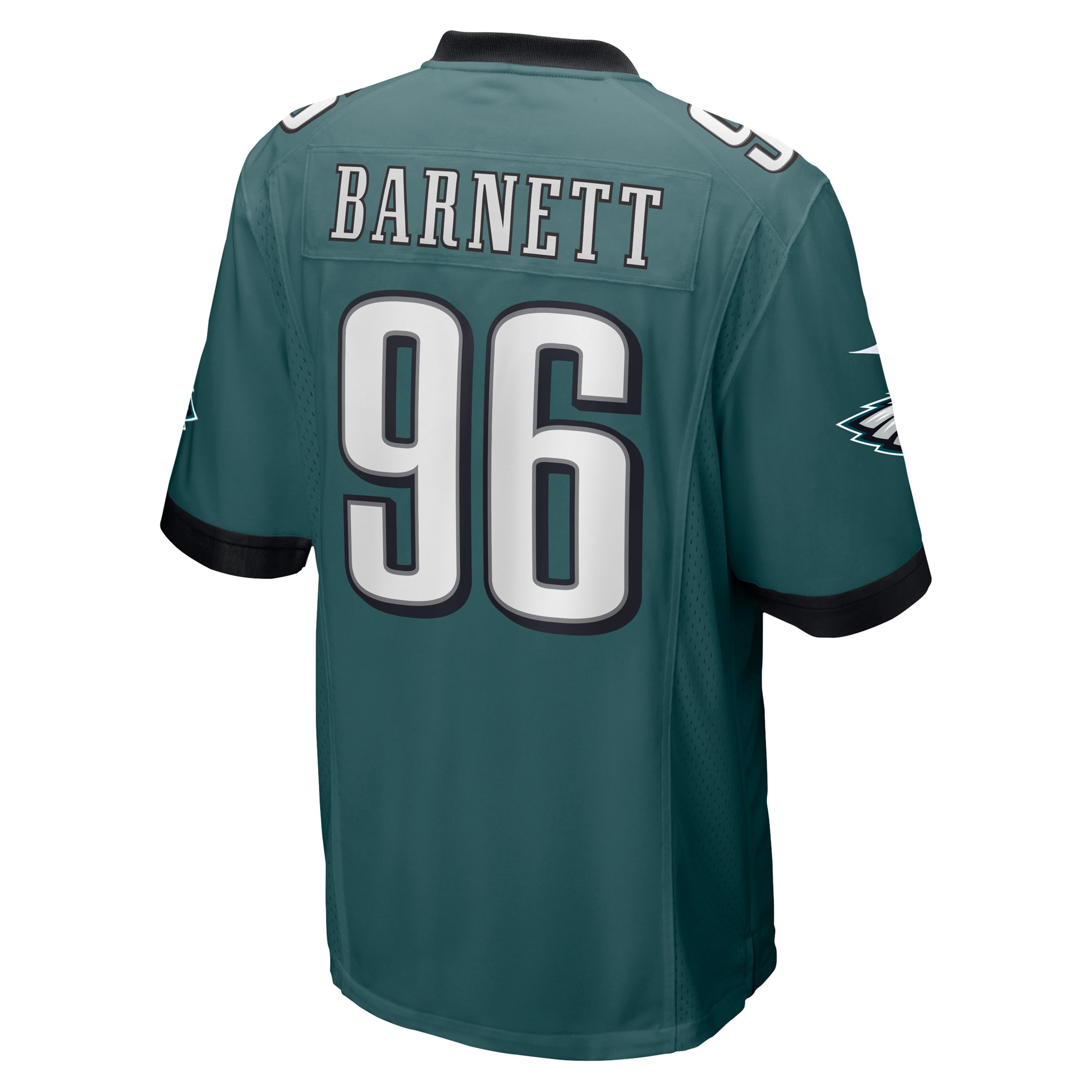 Derek Barnett Philadelphia EaglesGame Jersey - Midnight Green