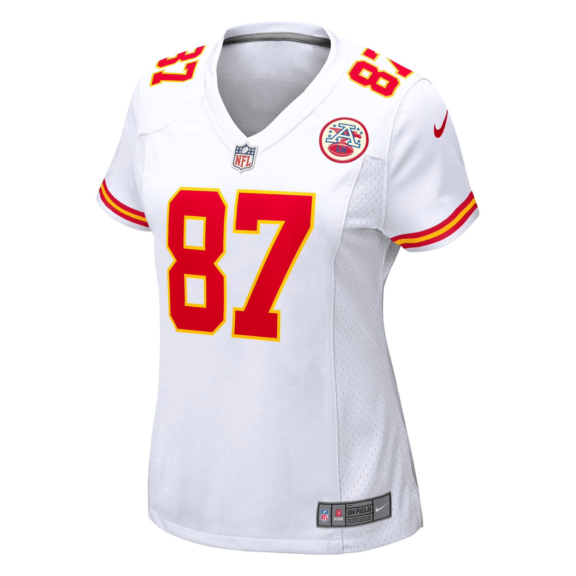 Travis Kelce Kansas City Chiefs Women's Game Jersey - White