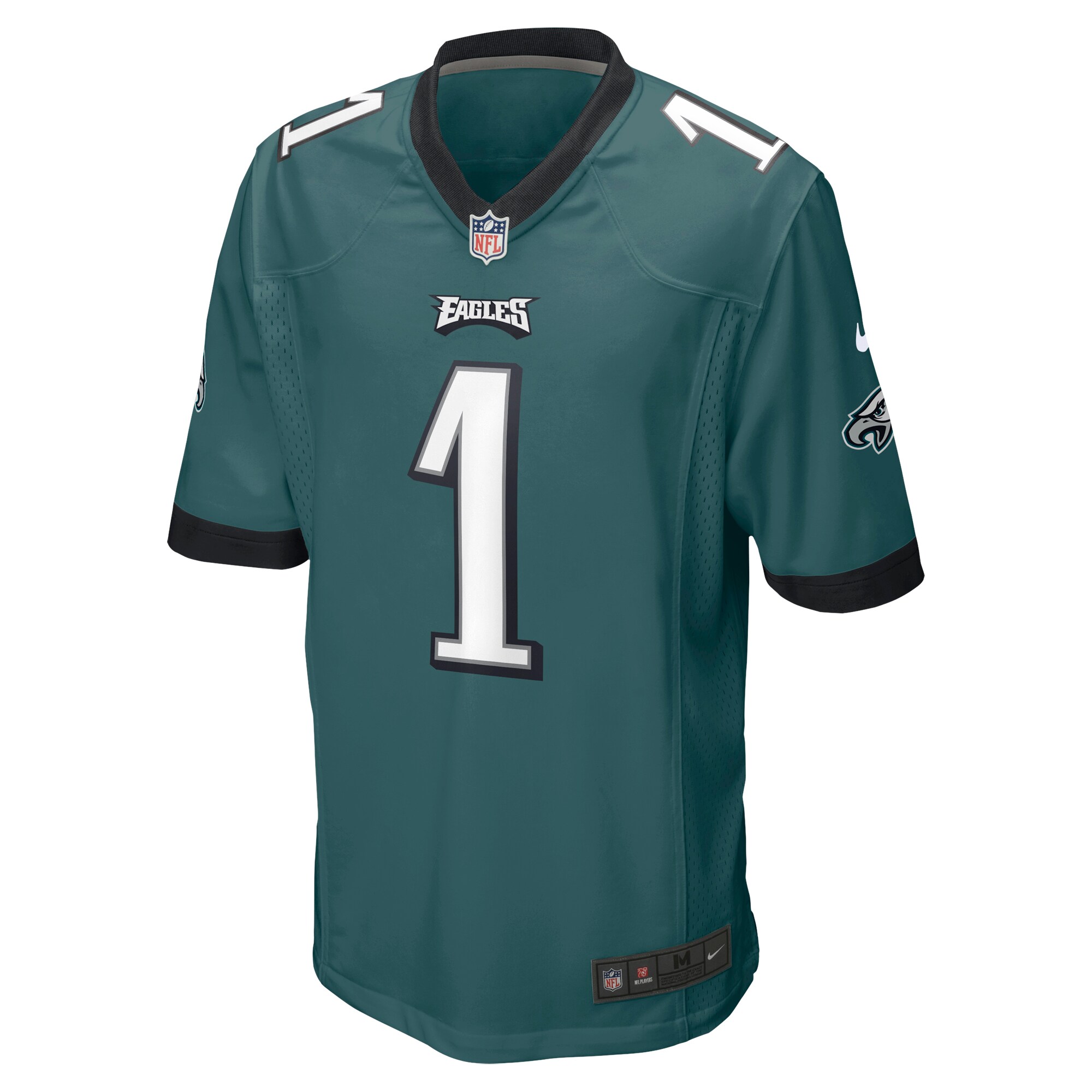 Number 1 Dad Philadelphia EaglesGame Jersey - Midnight Green