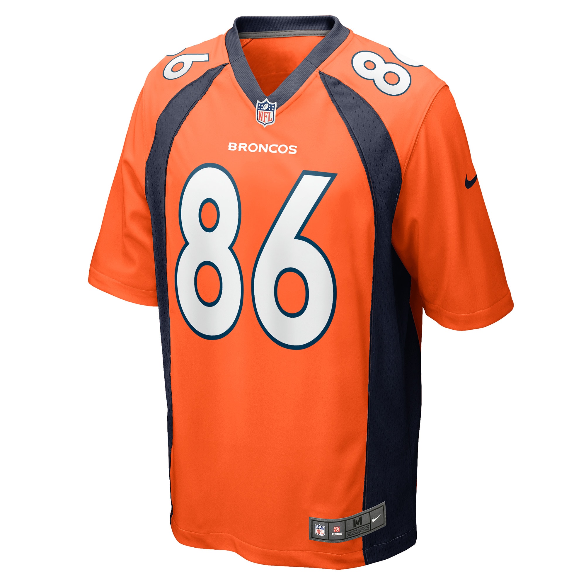Vyncint Smith Denver BroncosGame Player Jersey - Orange