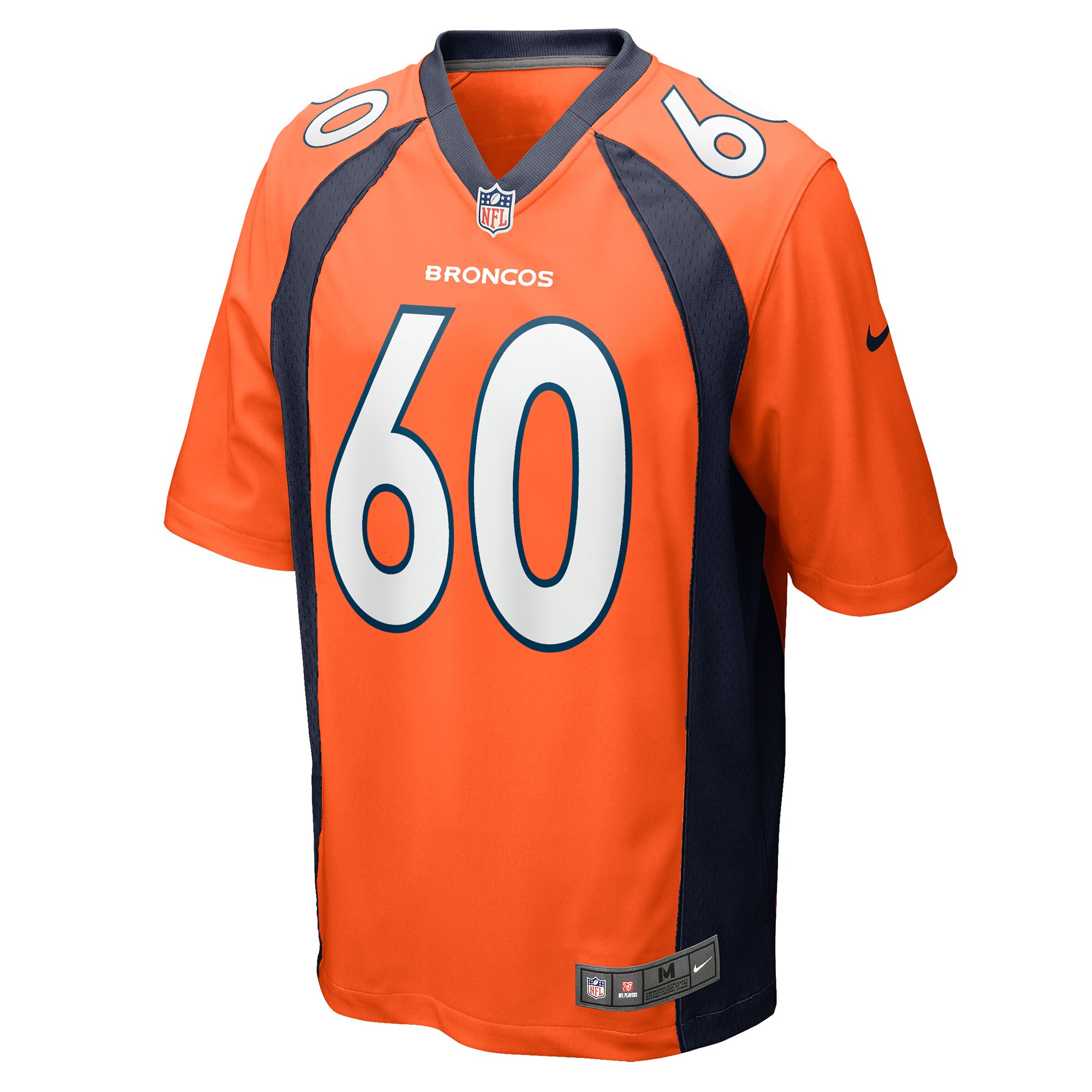 Luke Wattenberg Denver BroncosGame Player Jersey - Orange
