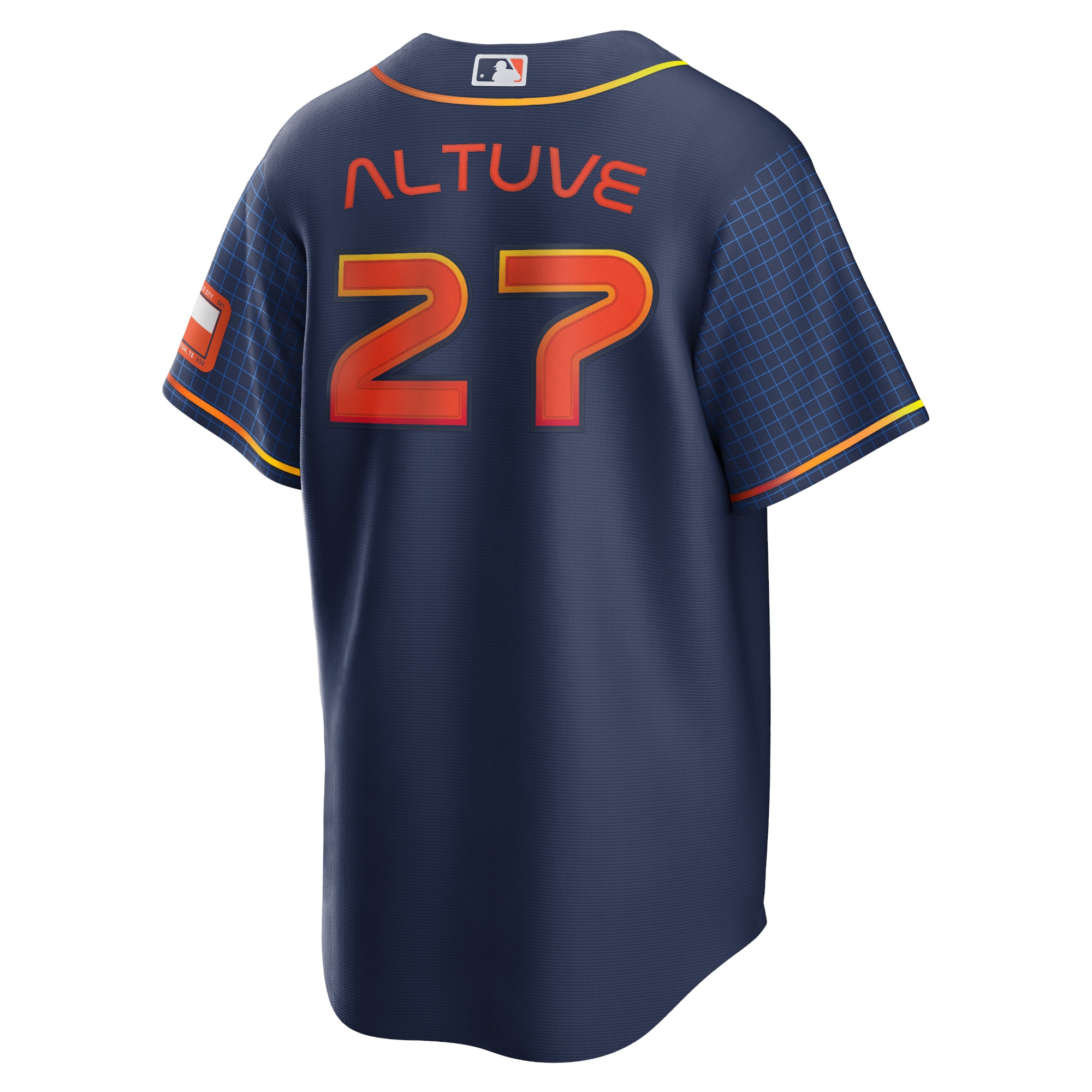 Jose Altuve Houston Astros2022 City Connect Replica Player Jersey - Navy