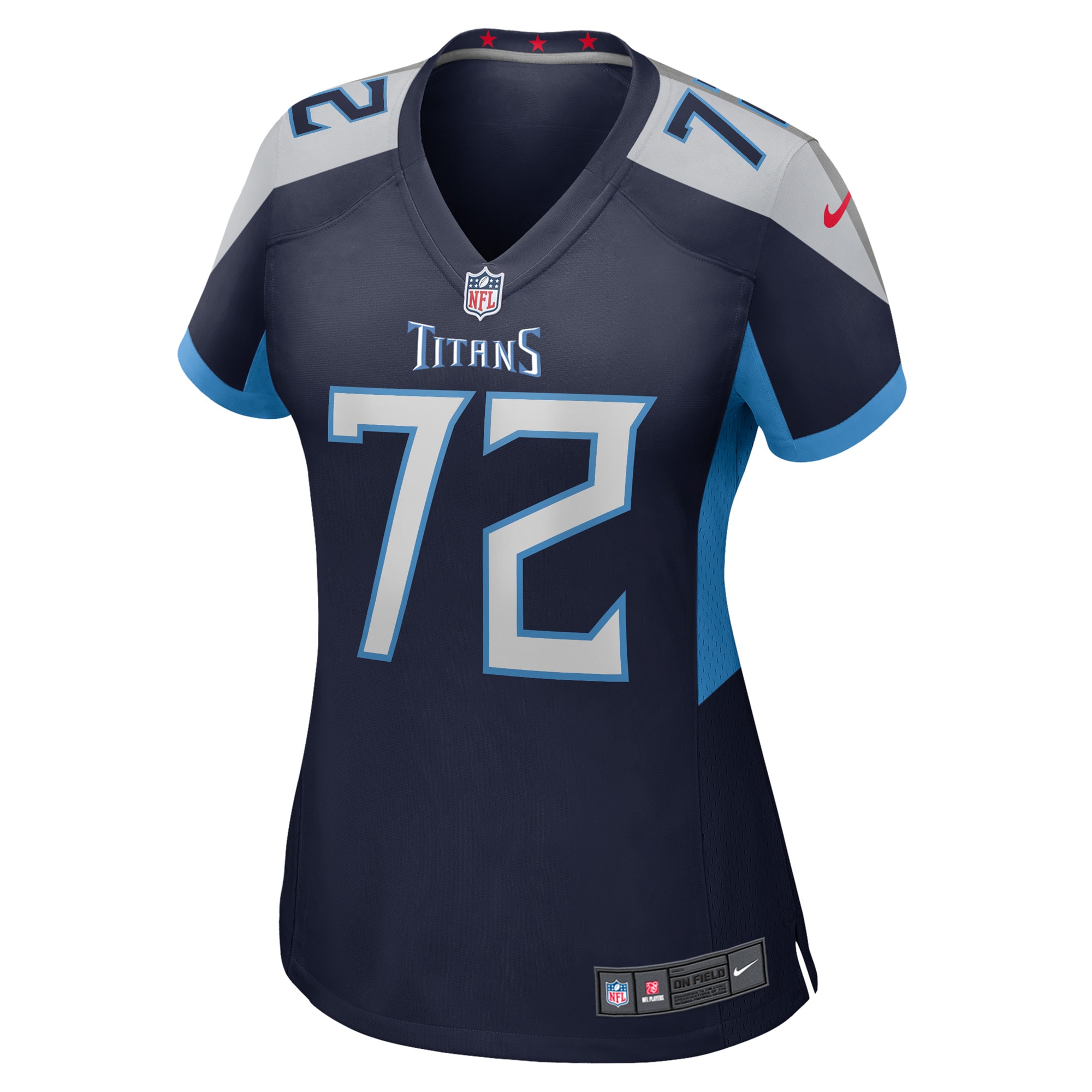 Jayden Peevy Tennessee Titans Women's Game Player Jersey - Navy