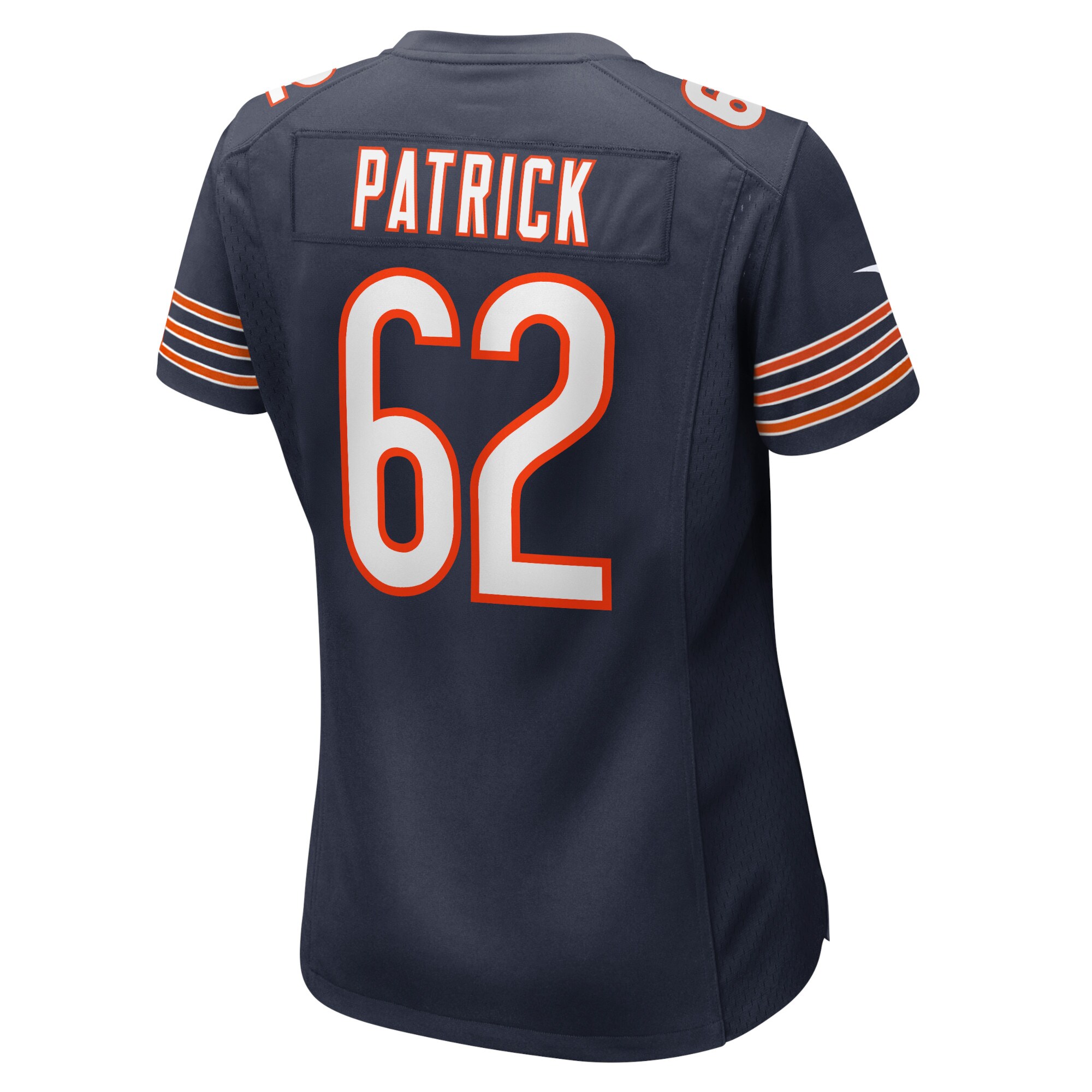 Lucas Patrick Chicago Bears Women's Game Jersey - Navy
