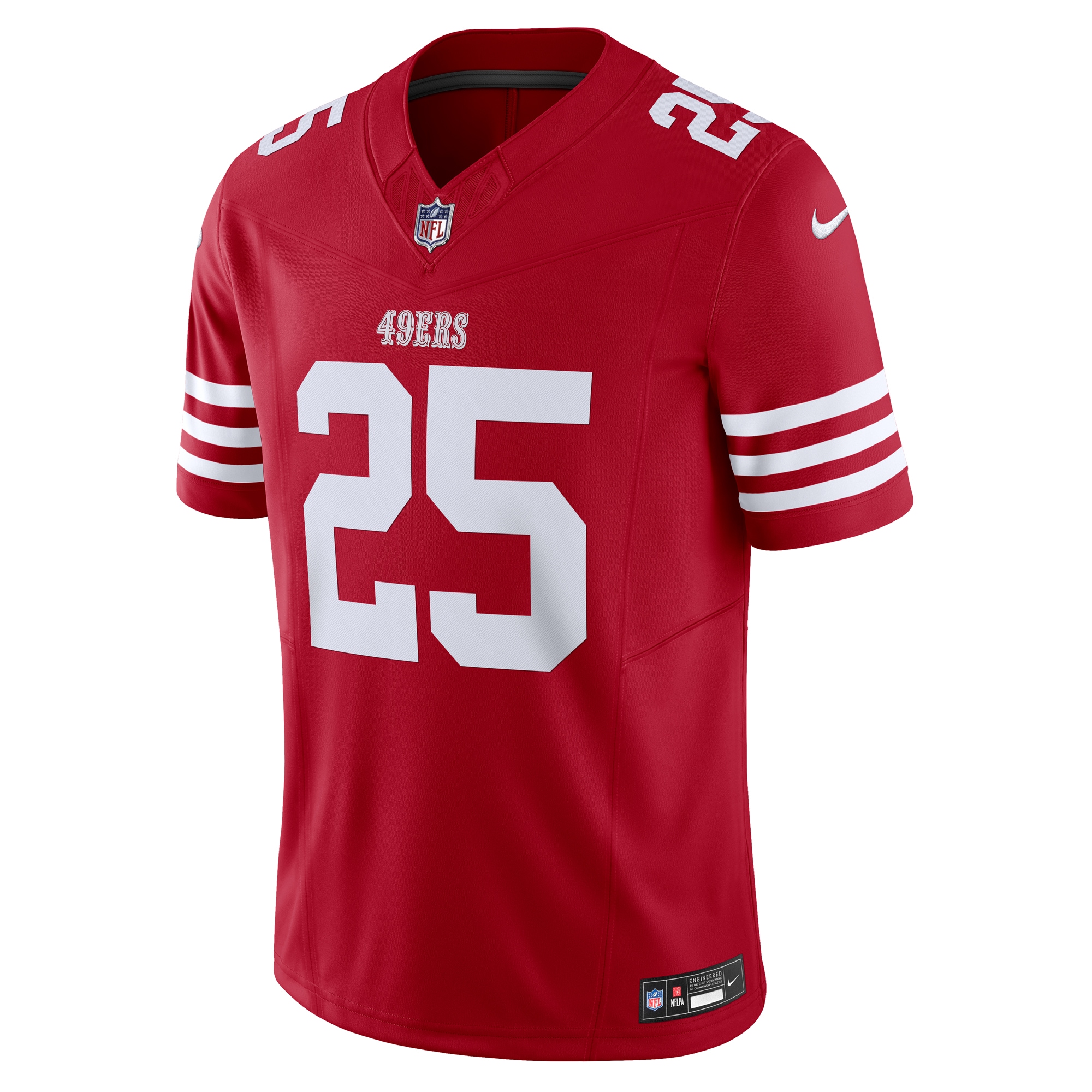 Elijah Mitchell San Francisco 49ersVapor F.U.S.E. Limited Jersey - Scarlet