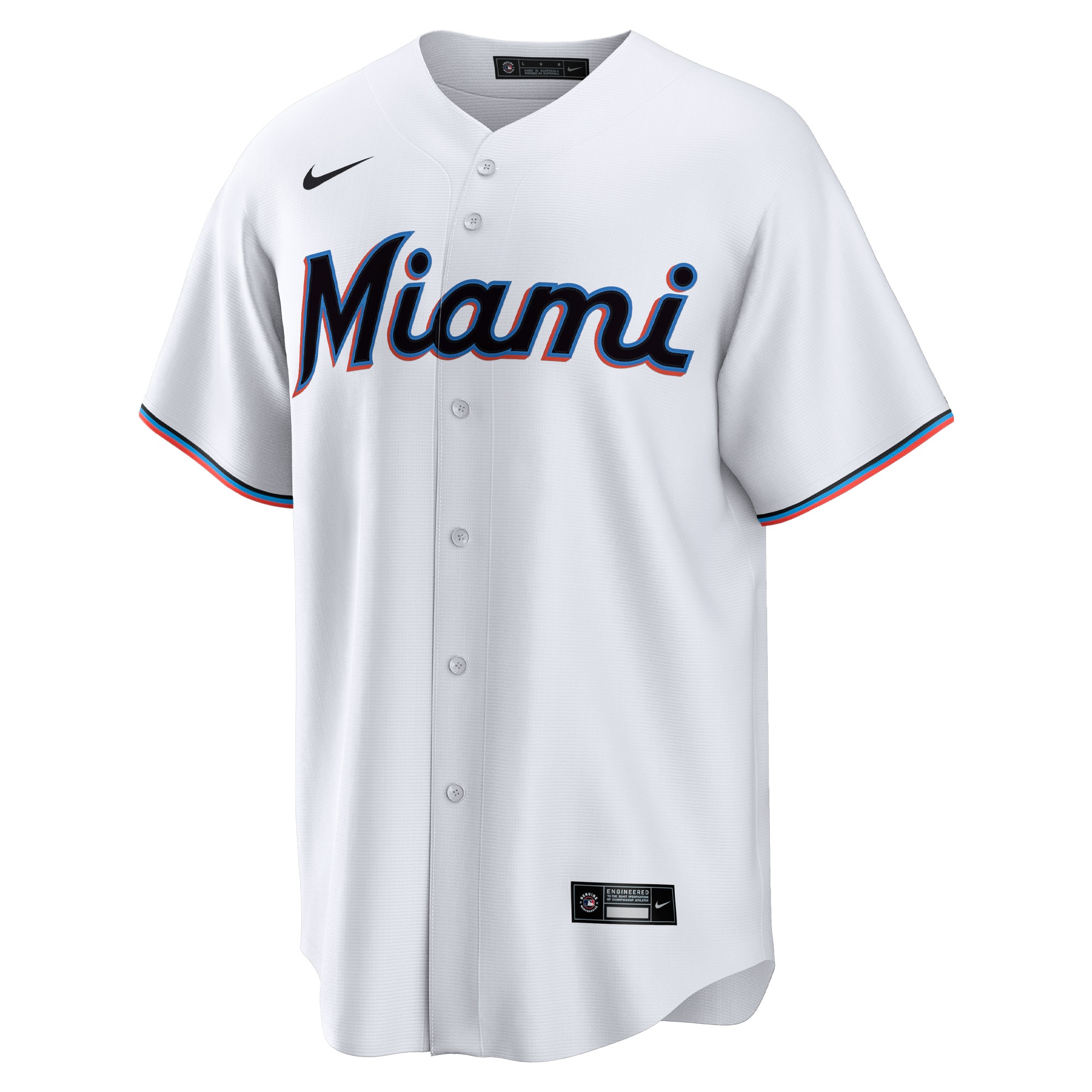 Jazz Chisholm Jr. Miami MarlinsHome Replica Player Jersey - White