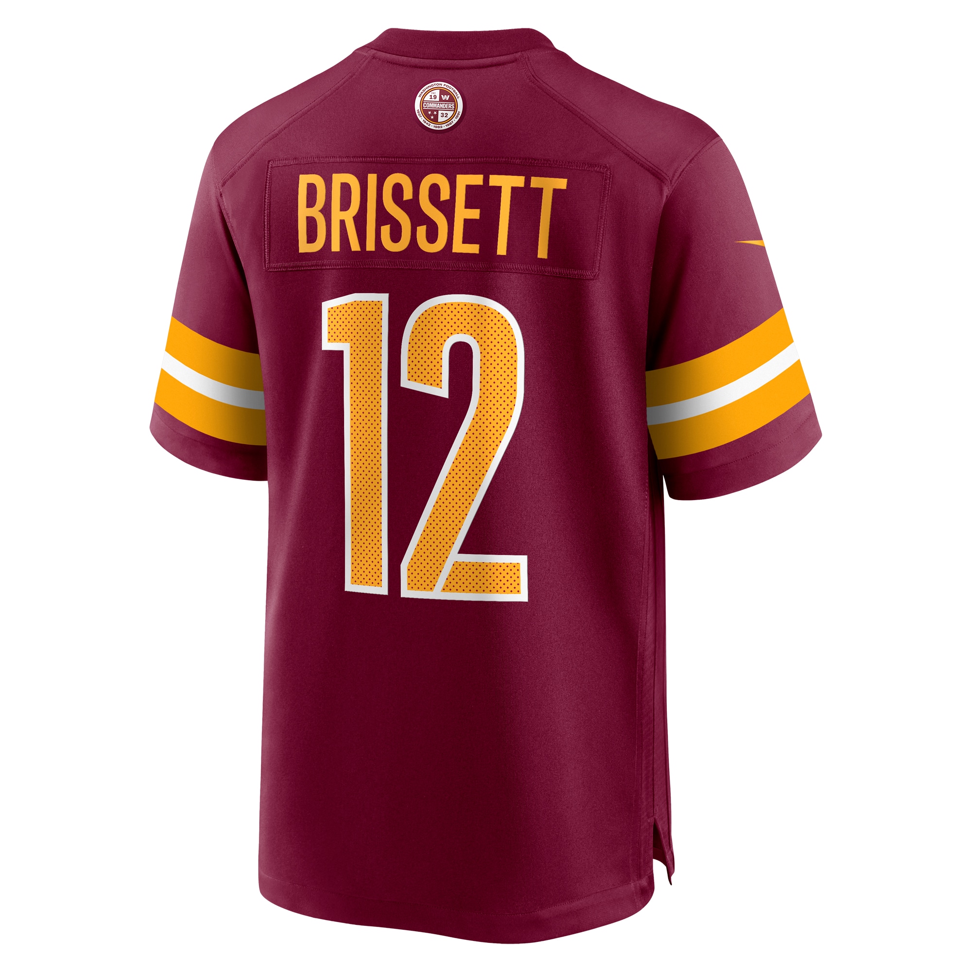 Jacoby Brissett Washington CommandersGame Player Jersey - Burgundy