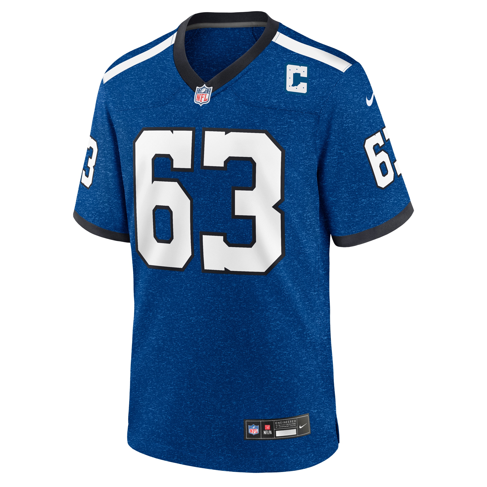 Jeff Saturday Indianapolis ColtsIndiana Nights Alternate Game Jersey - Royal