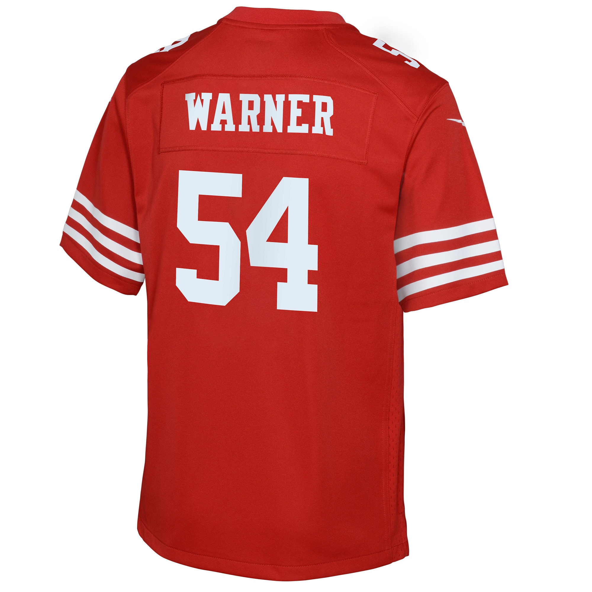Fred Warner San Francisco 49ersYouth Game Jersey - Scarlet
