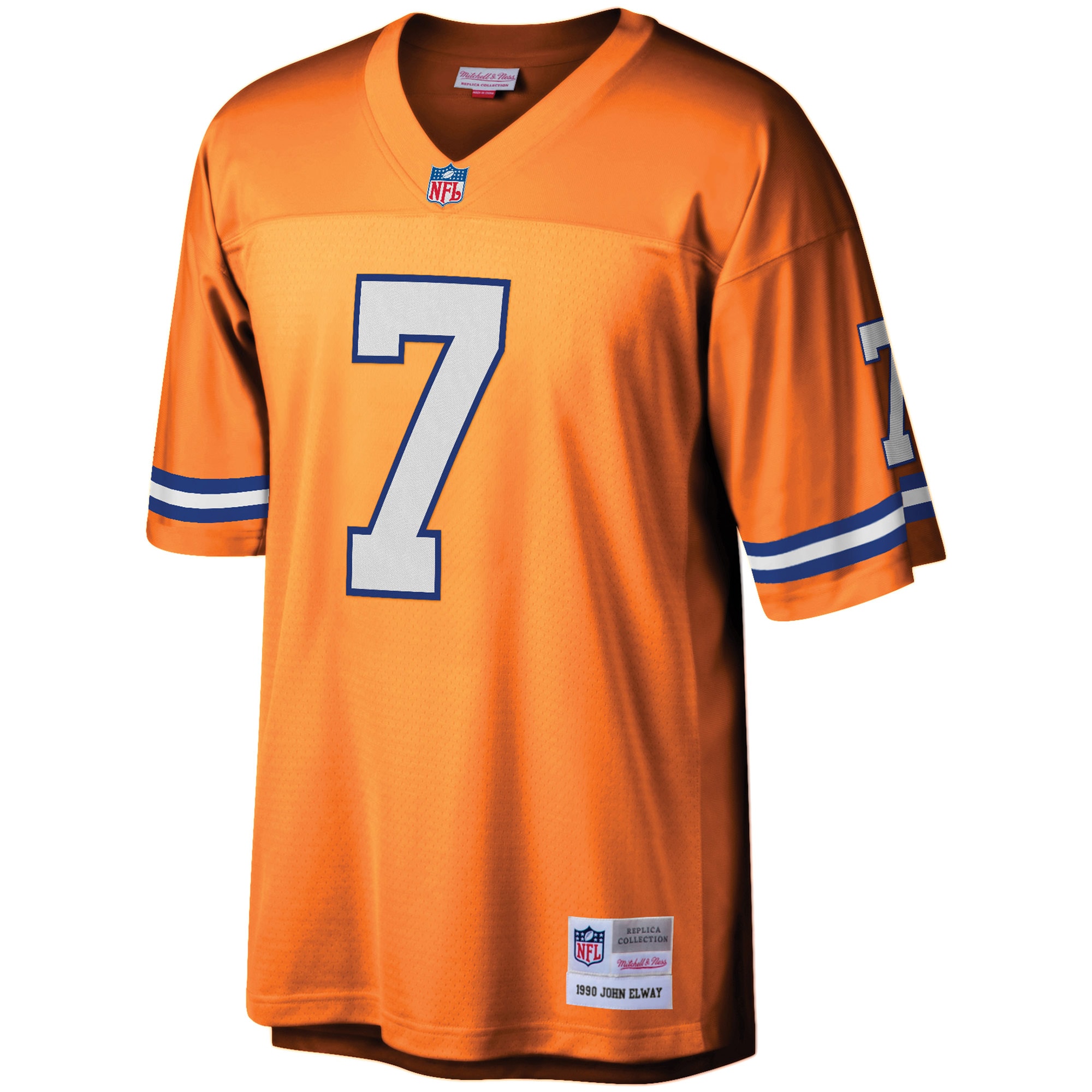 John Elway Denver Broncos Mitchell & Ness Youth 1990 Legacy Retired Player Jersey - Orange