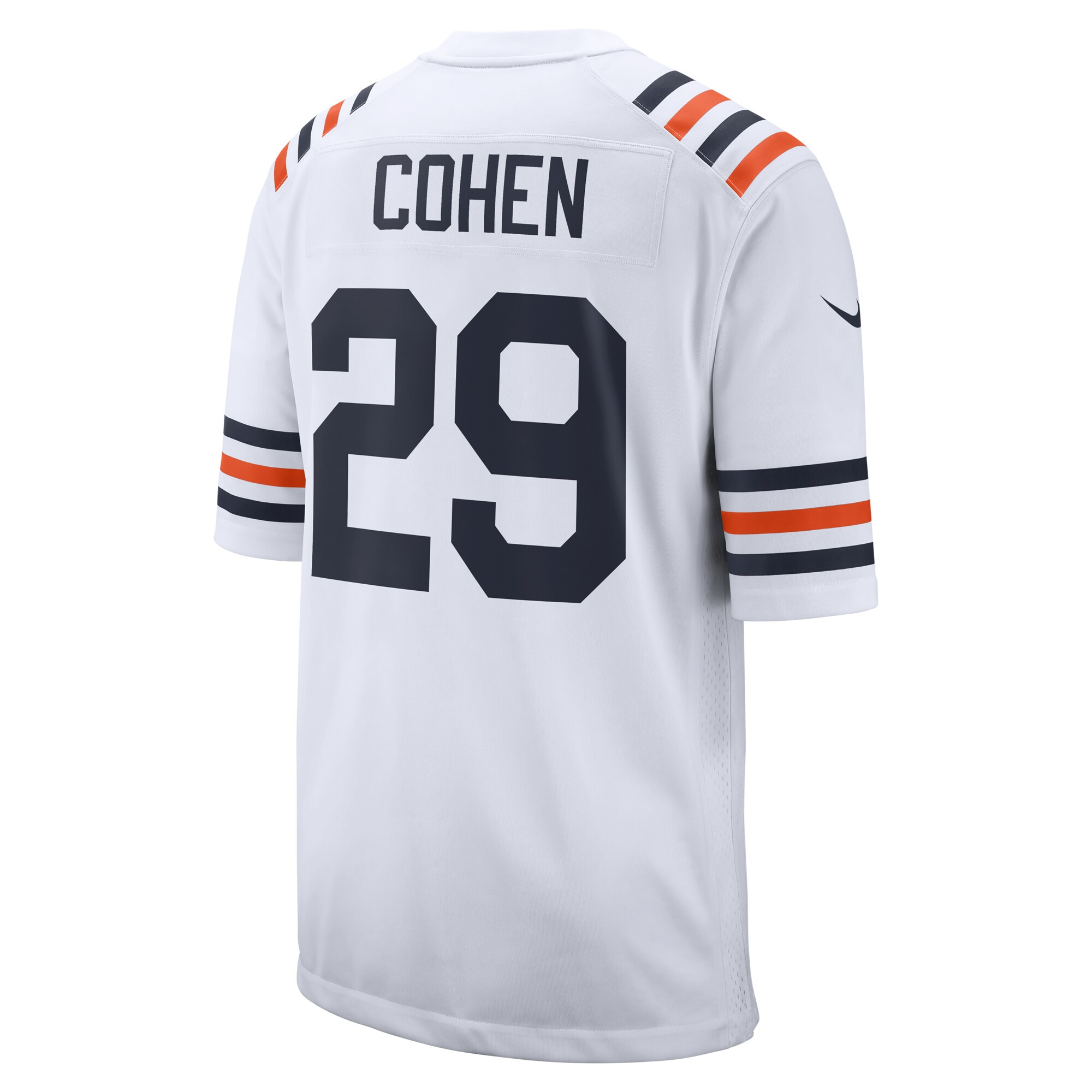 Tarik Cohen Chicago Bears2019 Alternate Classic Game Jersey - White
