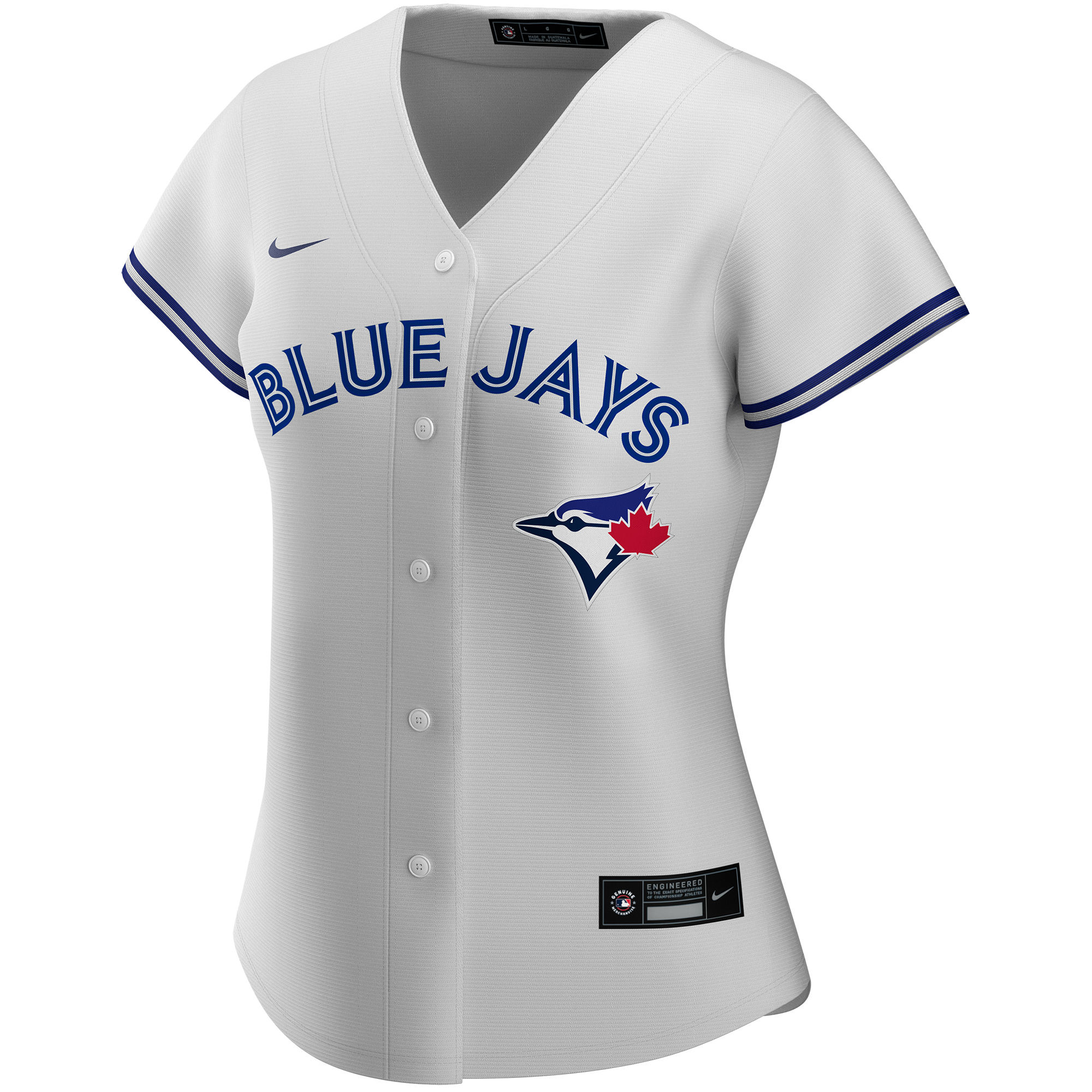 Toronto Blue Jays Women's Home Replica Custom Jersey - White