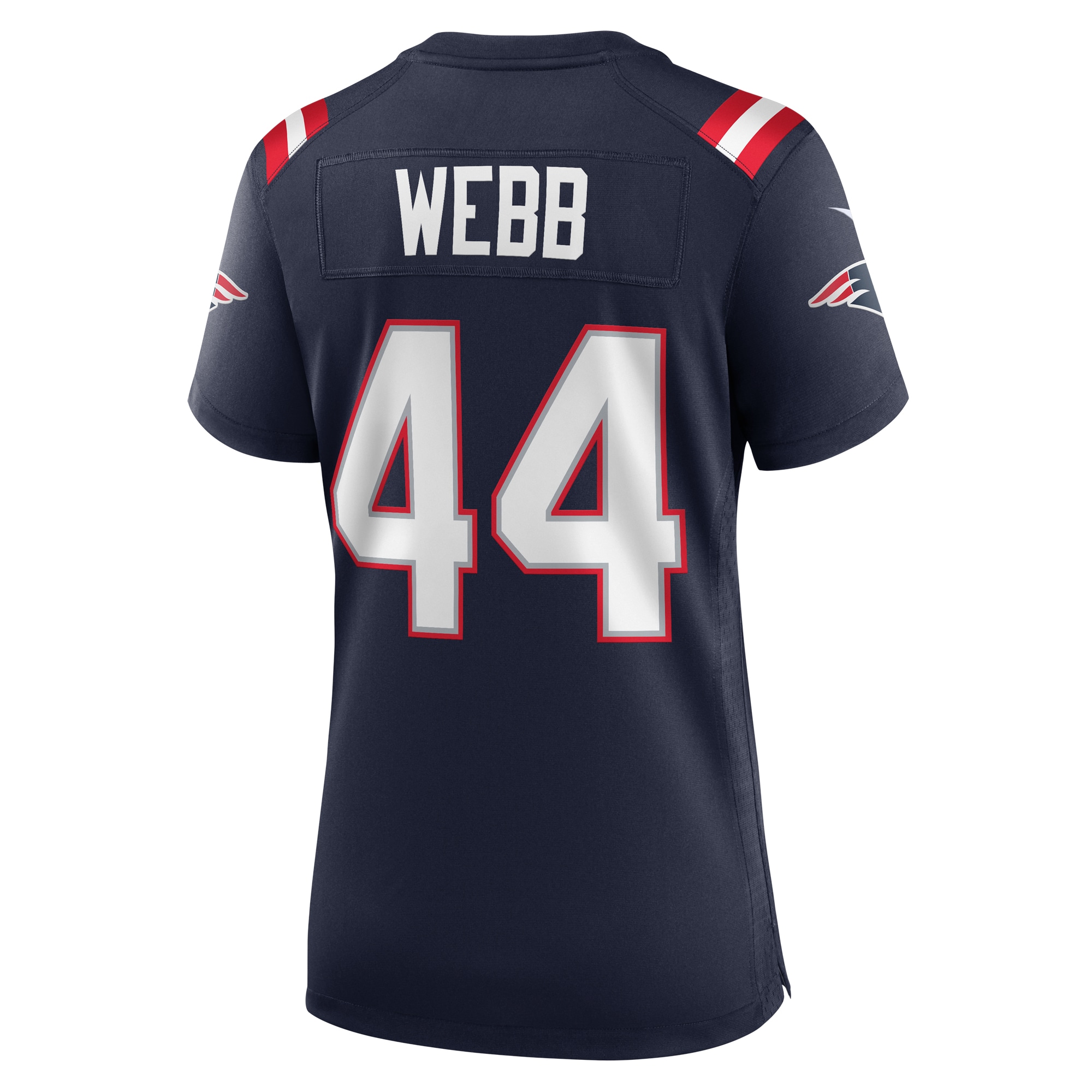 Raleigh Webb New England Patriots Women's Home Game Player Jersey - Navy