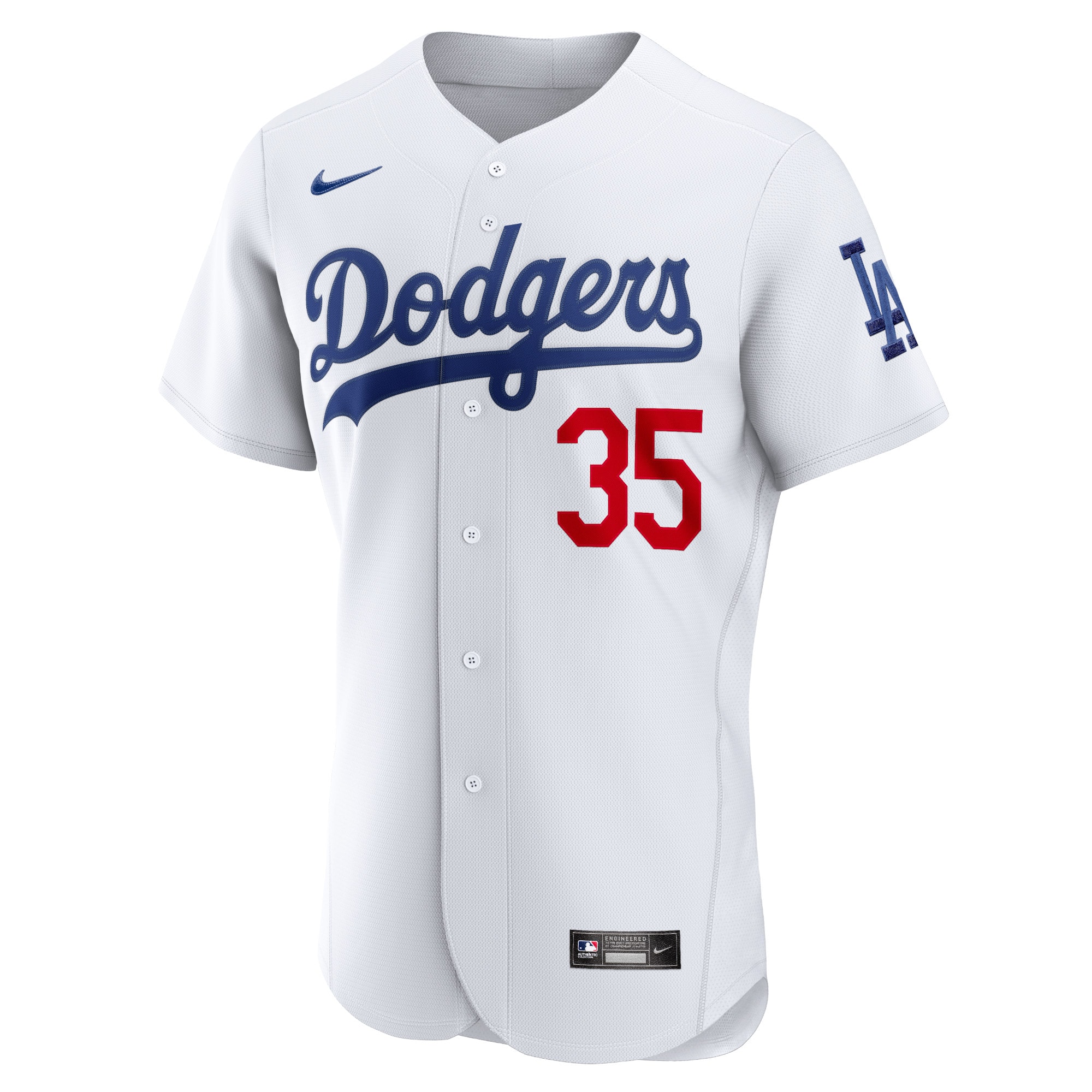 Cody Bellinger Los Angeles DodgersHome Authentic Player Jersey - White