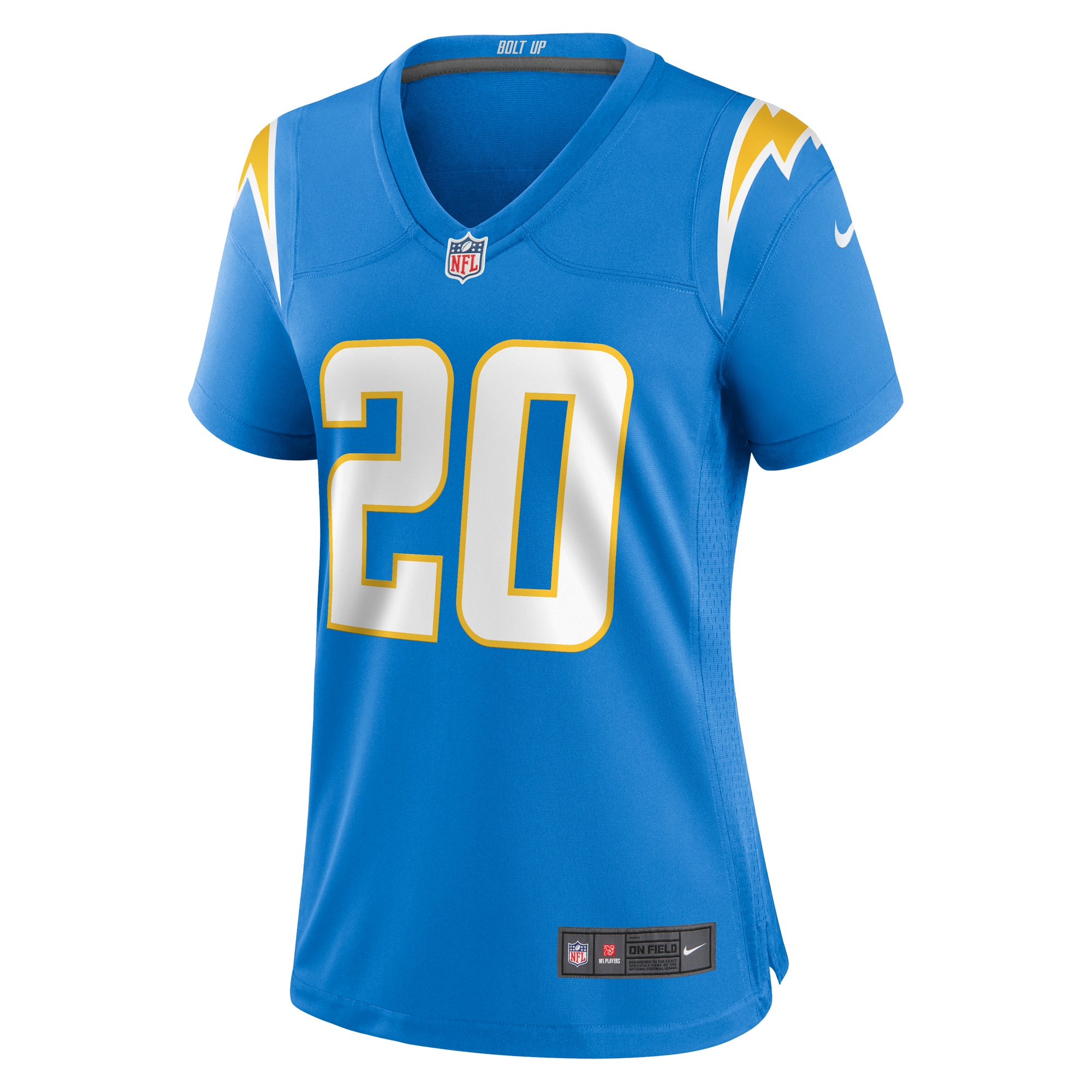 Darrius Shepherd Los Angeles Chargers Women's  Game Jersey - Powder Blue