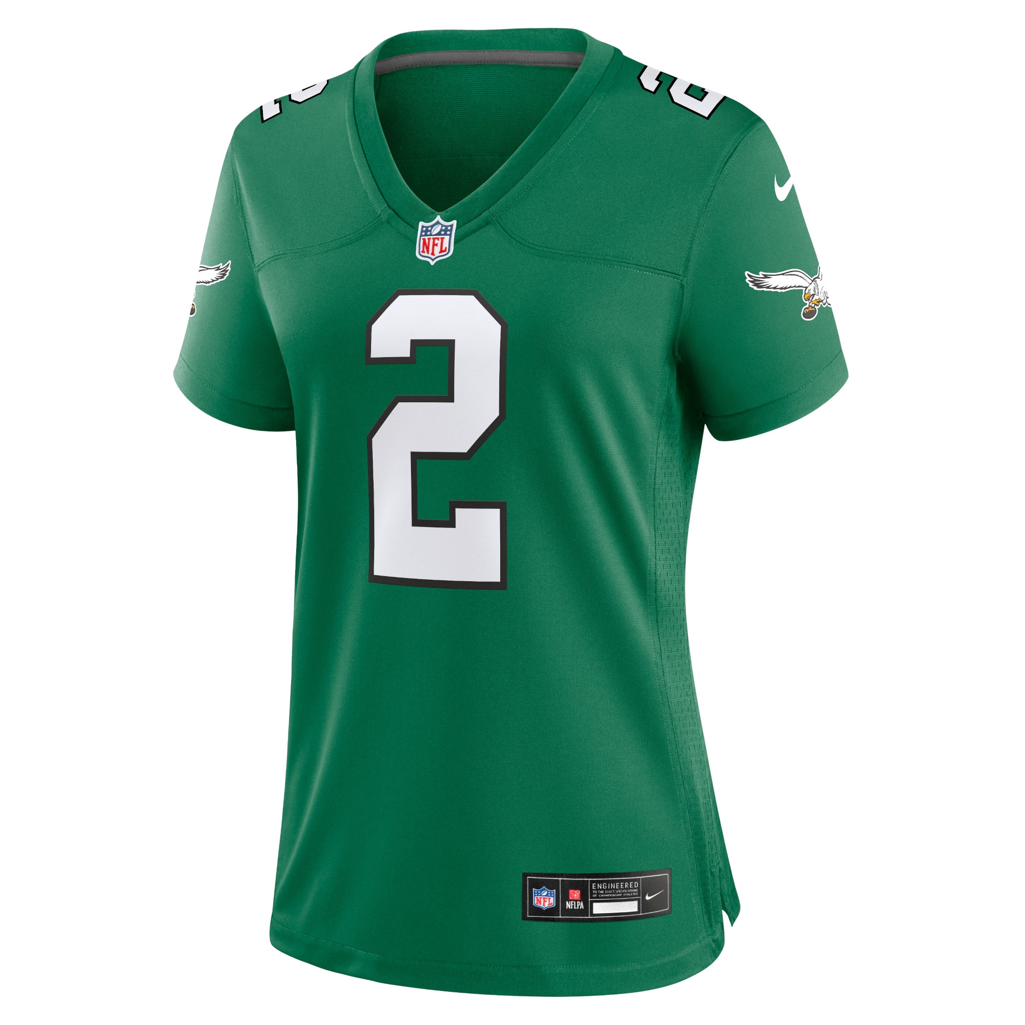 Darius Slay Philadelphia Eagles Women's Alternate Player Game Jersey - Kelly Green
