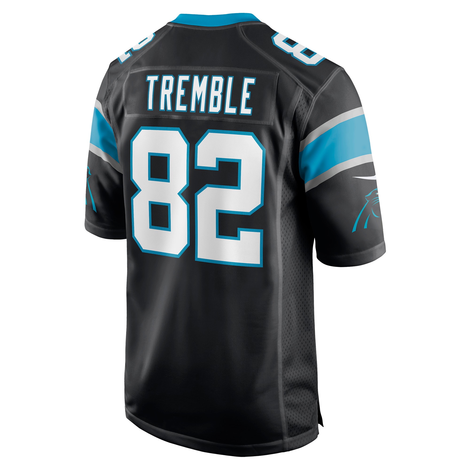 Tommy Tremble Carolina PanthersGame Jersey - Black