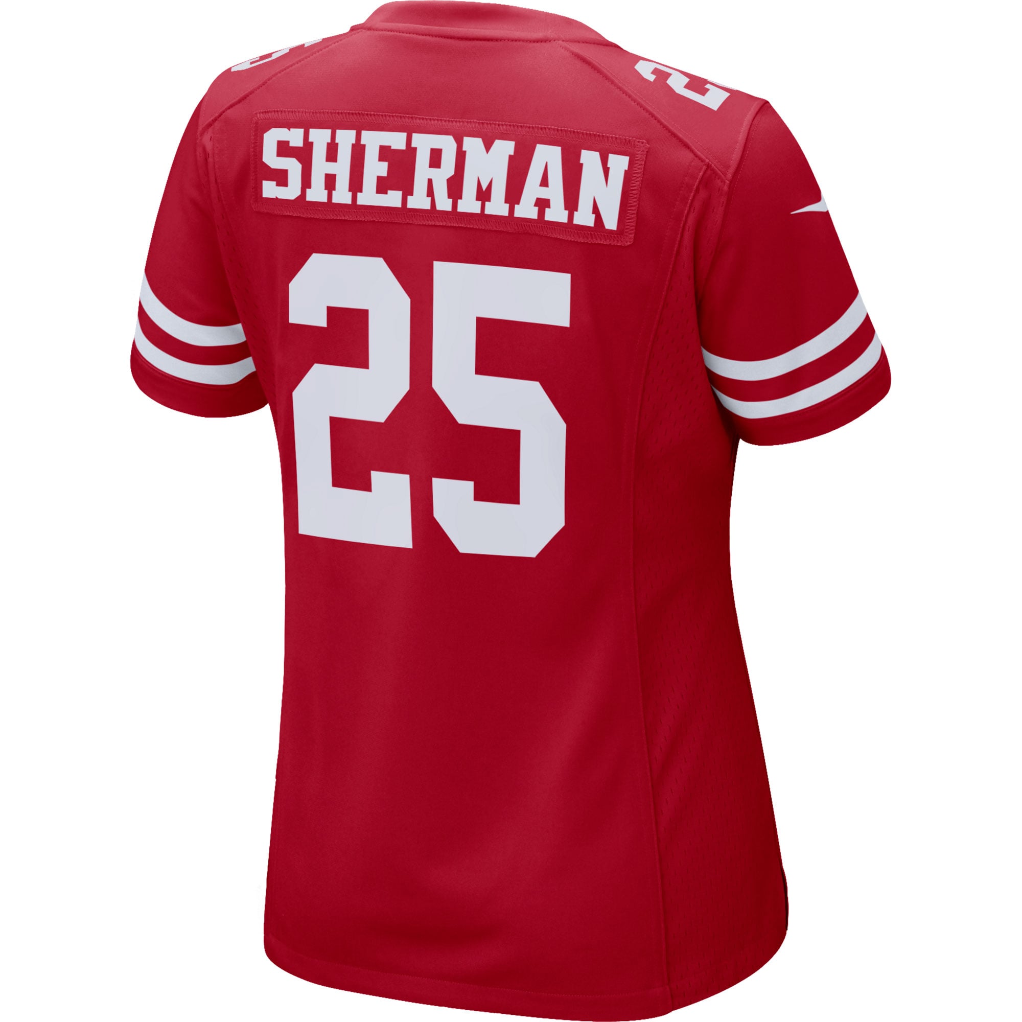 Richard Sherman San Francisco 49ers Women's Game Player Jersey - Scarlet