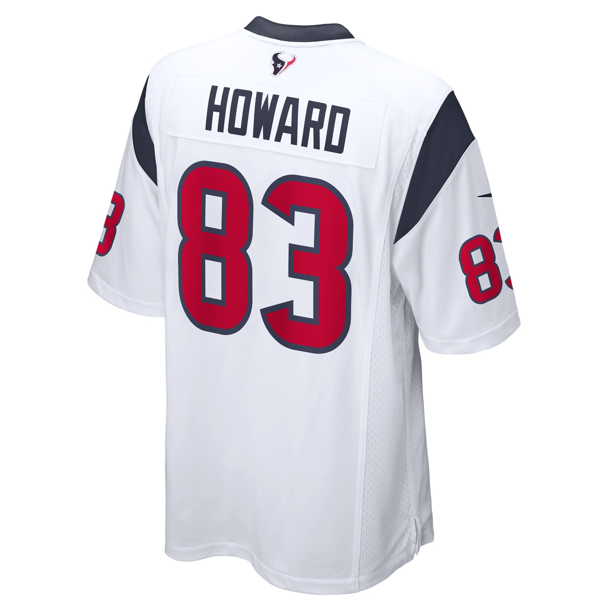 O.J. Howard Houston TexansGame Player Jersey - White