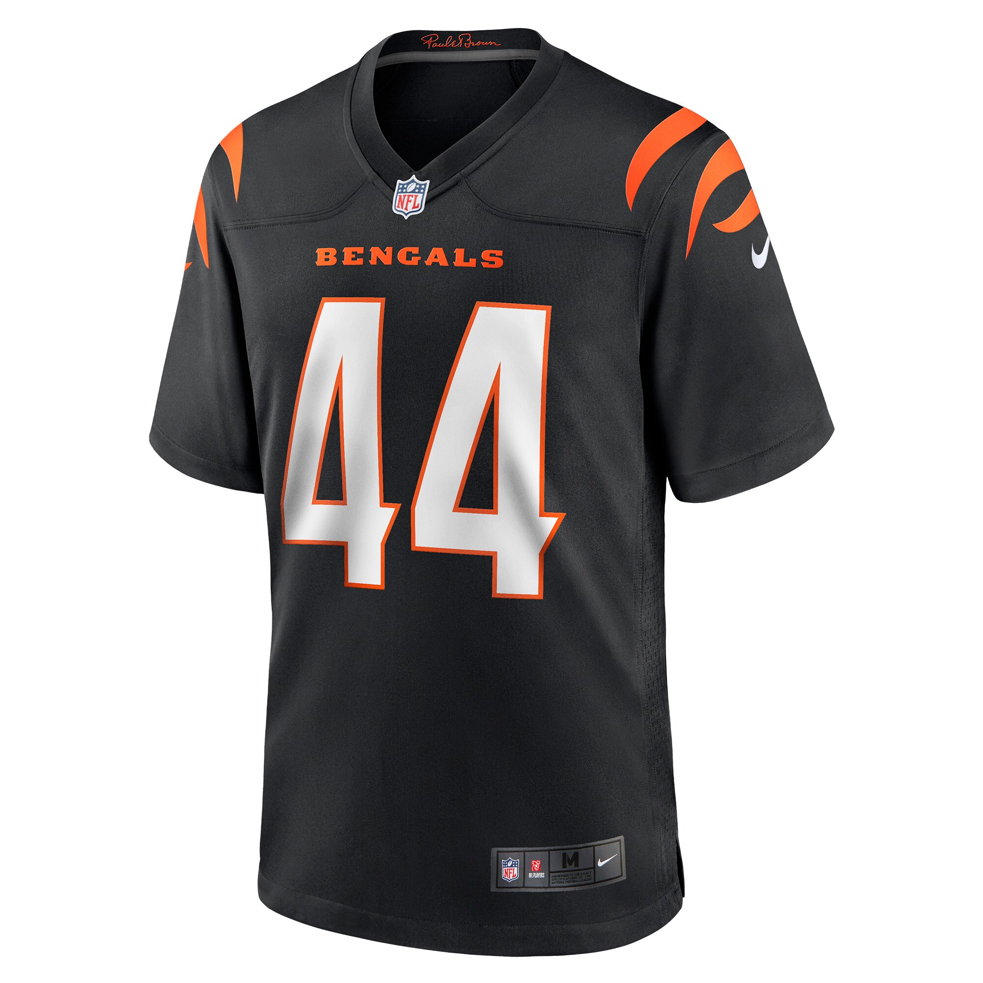Clay Johnston Cincinnati BengalsGame Jersey - Black