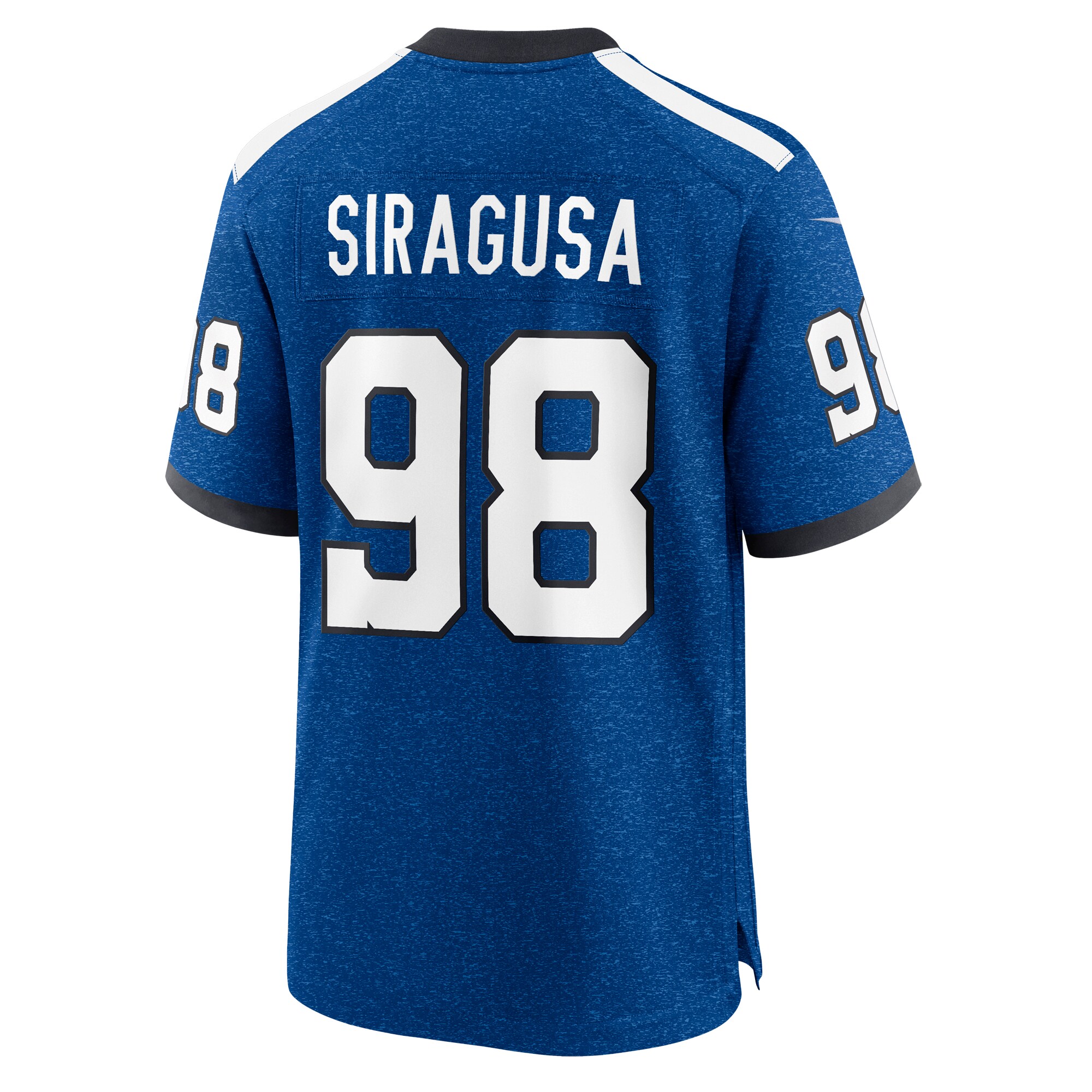Tony Siragusa Indianapolis ColtsIndiana Nights Alternate Game Jersey - Royal