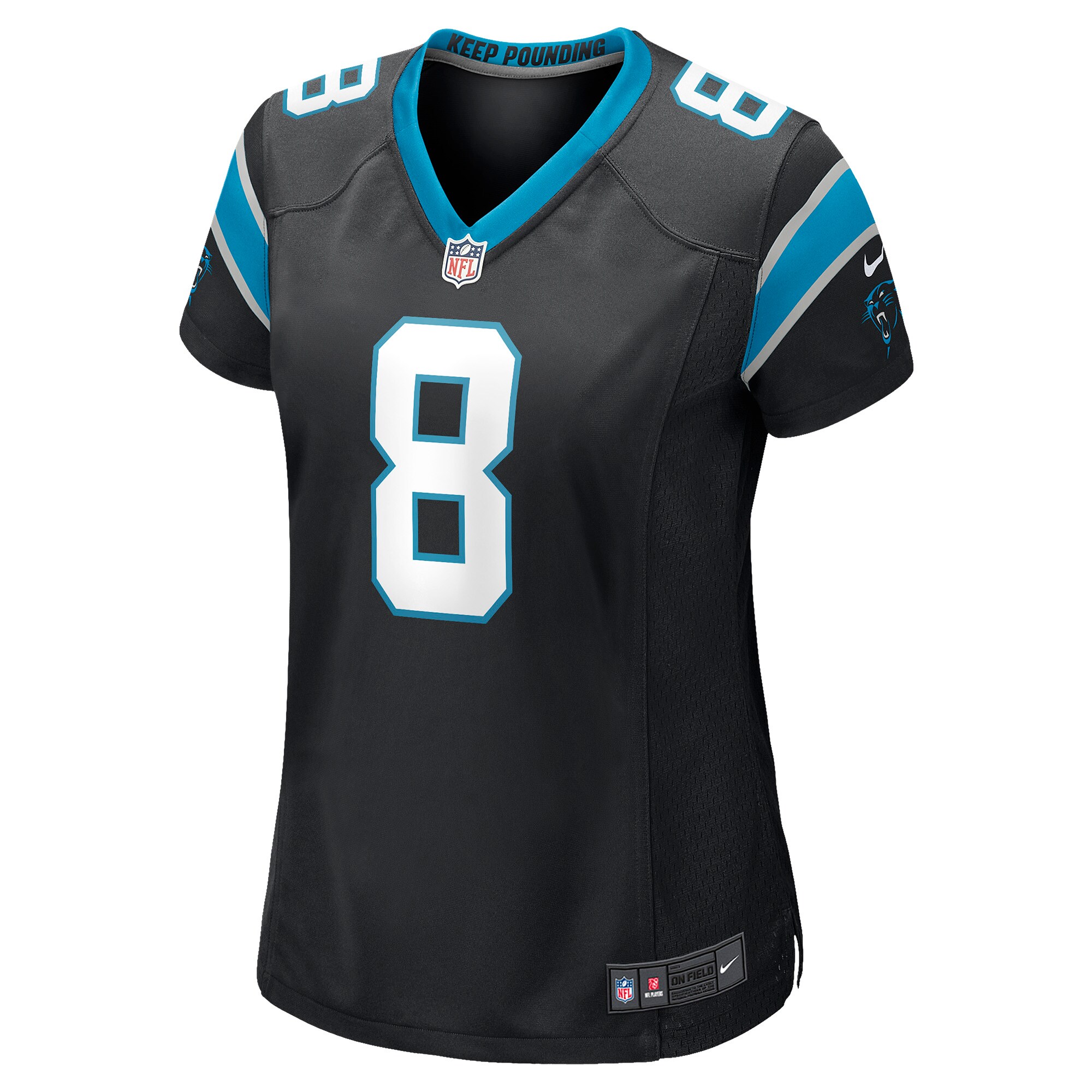 Jaycee Horn Carolina Panthers Women's Game Player Alternate Jersey - Black