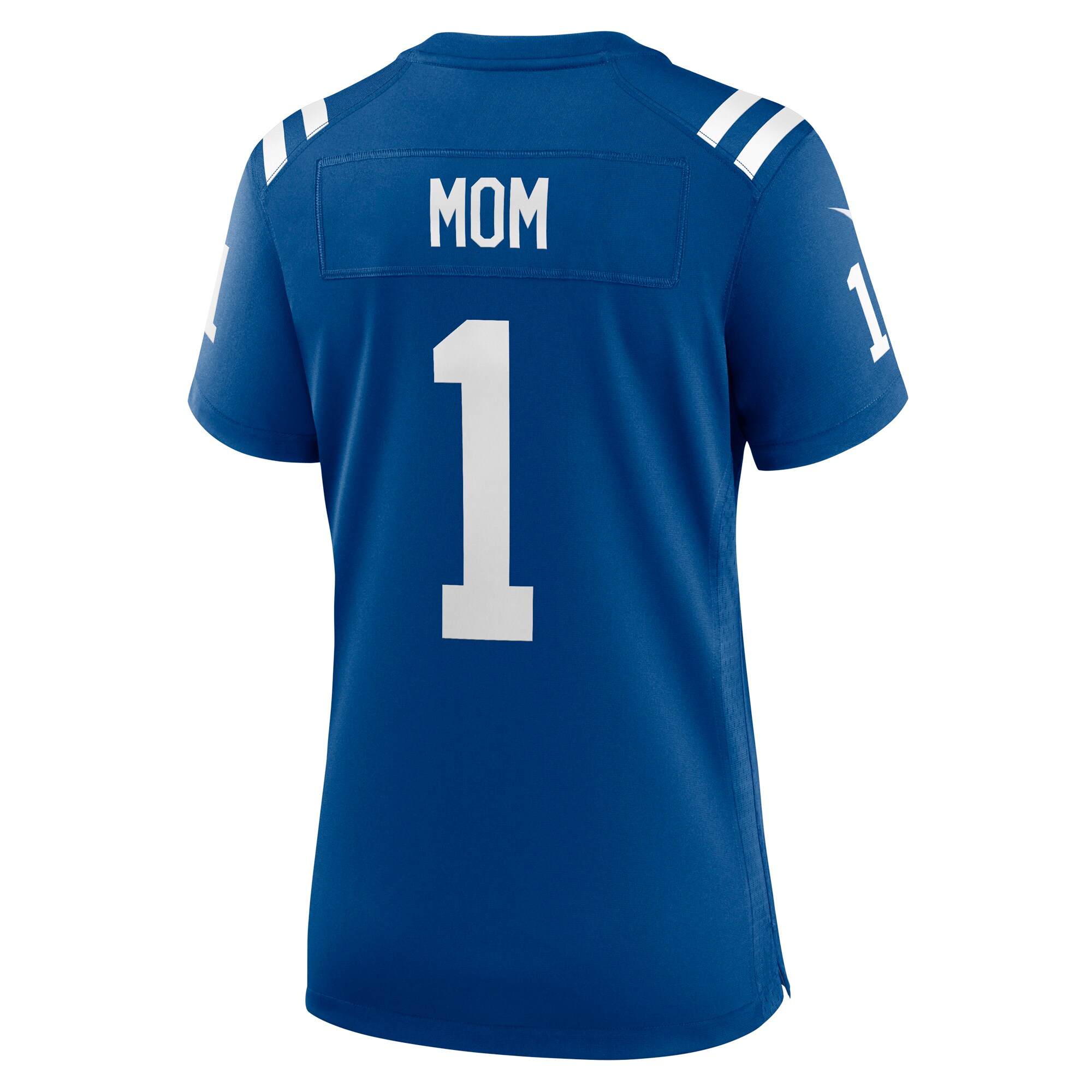Number 1 Mom Indianapolis Colts Women's Game Jersey - Royal