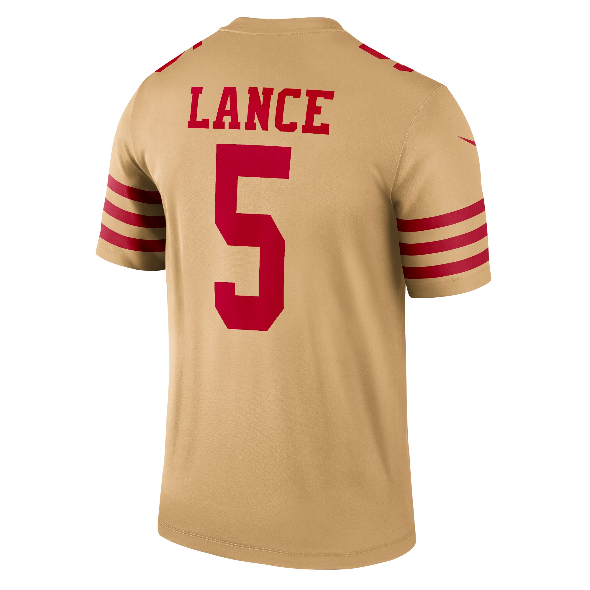 Trey Lance San Francisco 49ersInverted Legend Jersey - Gold