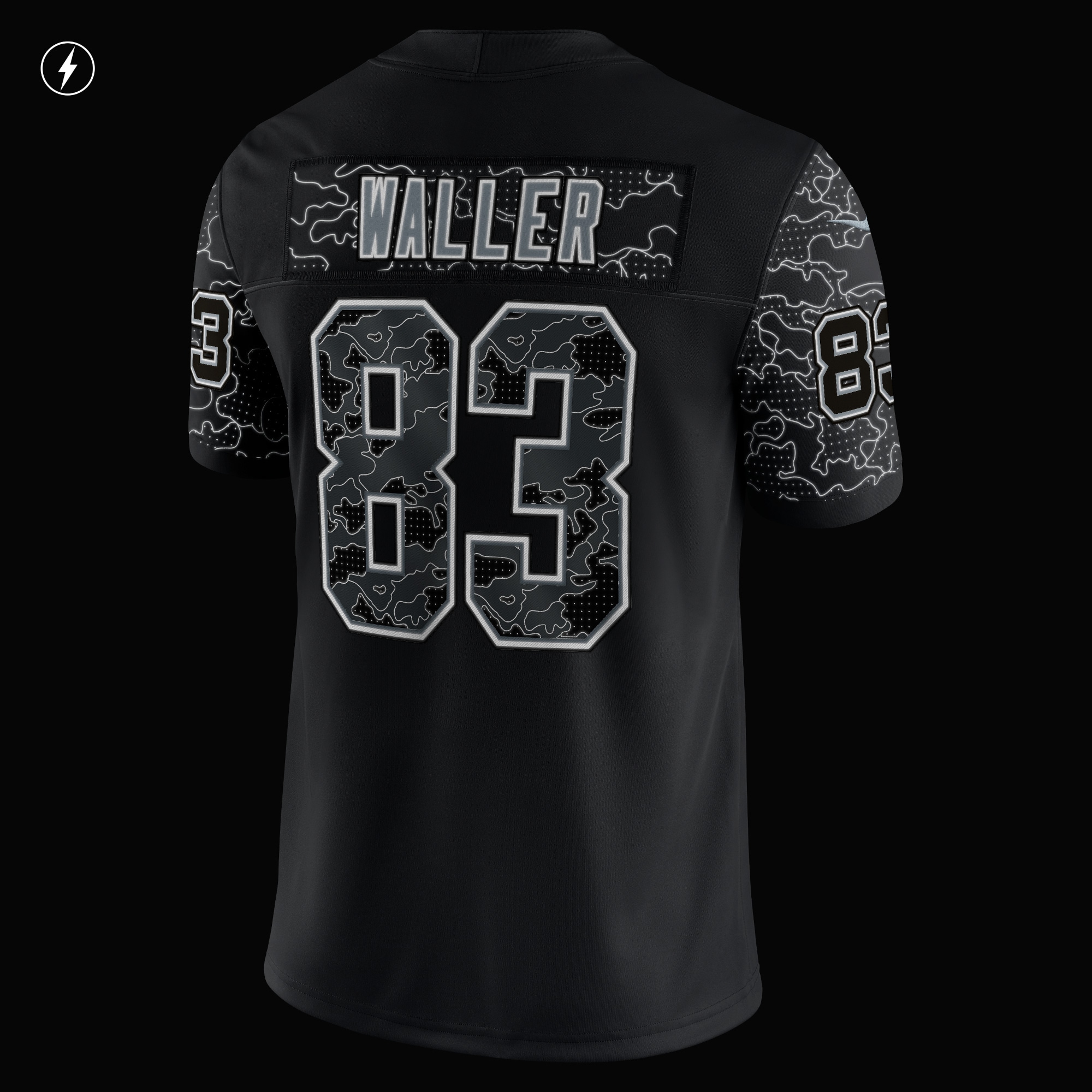 Darren Waller Las Vegas RaidersRFLCTV Limited Jersey - Black