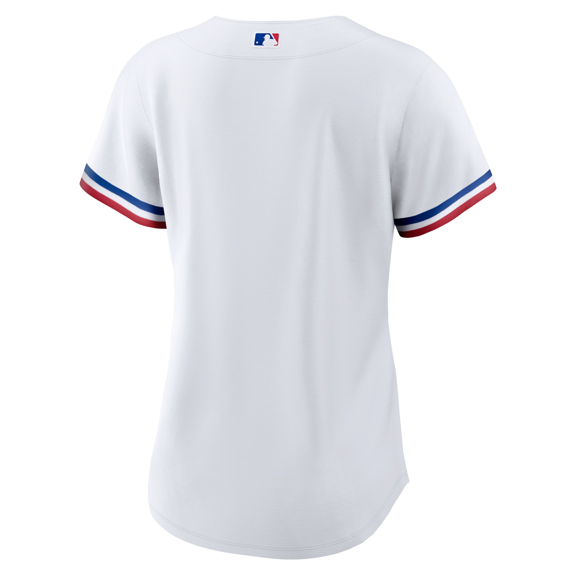 Texas Rangers Women's Home Blank Replica Jersey - White