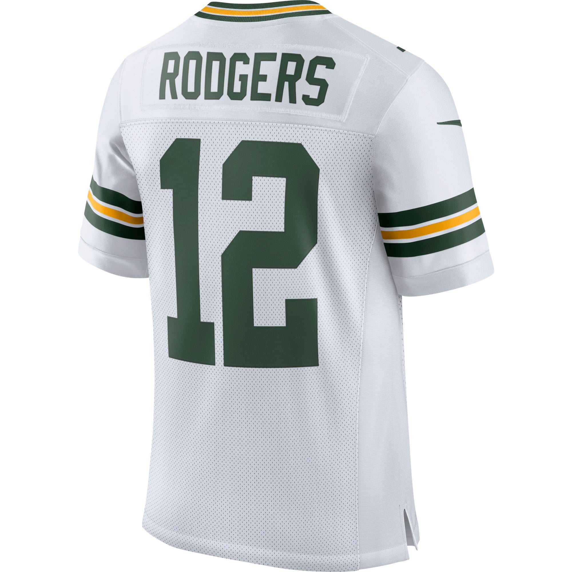 Aaron Rodgers Green Bay PackersClassic Elite Player Jersey - White
